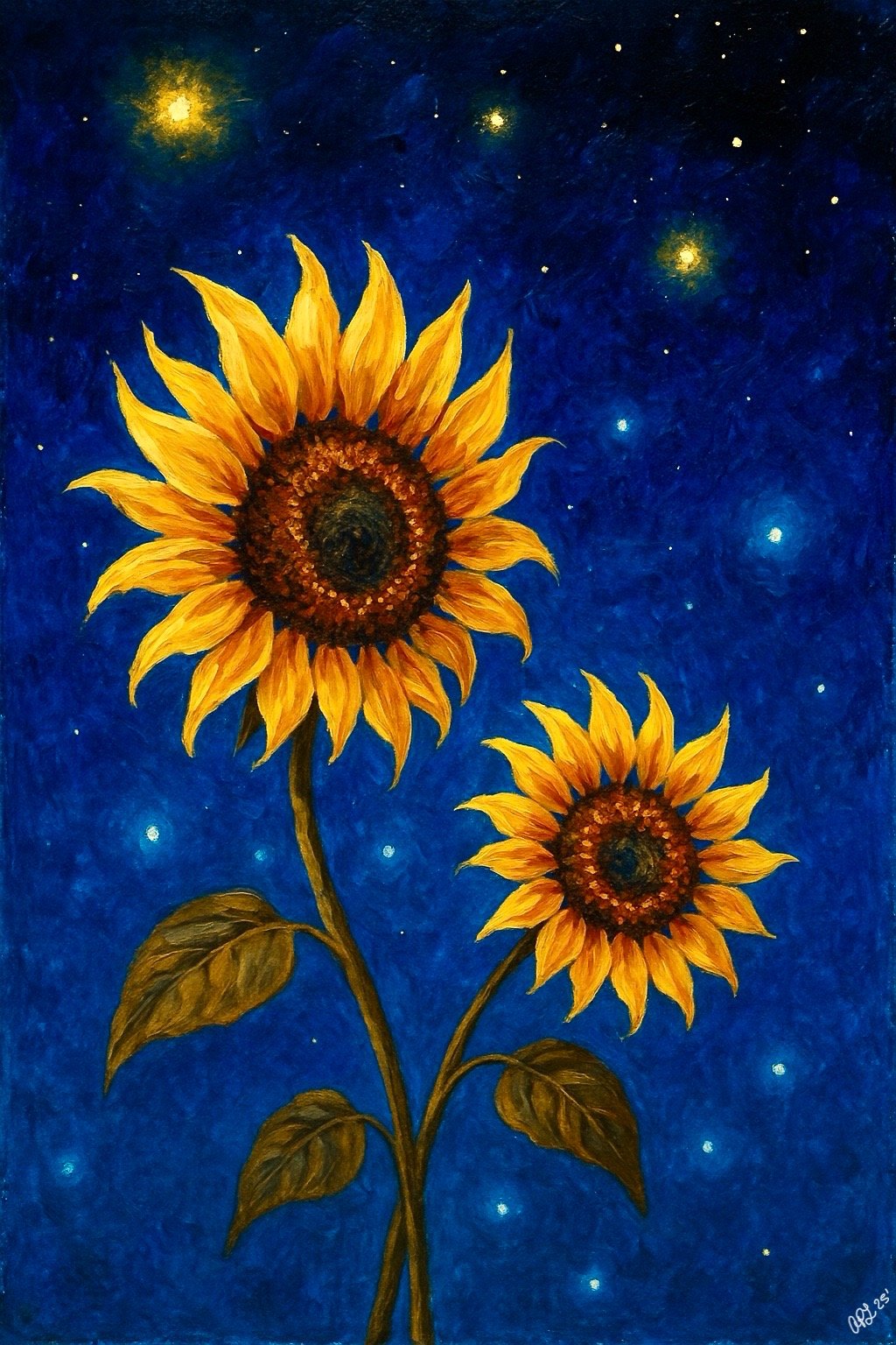 Cosmic Sunflowers
