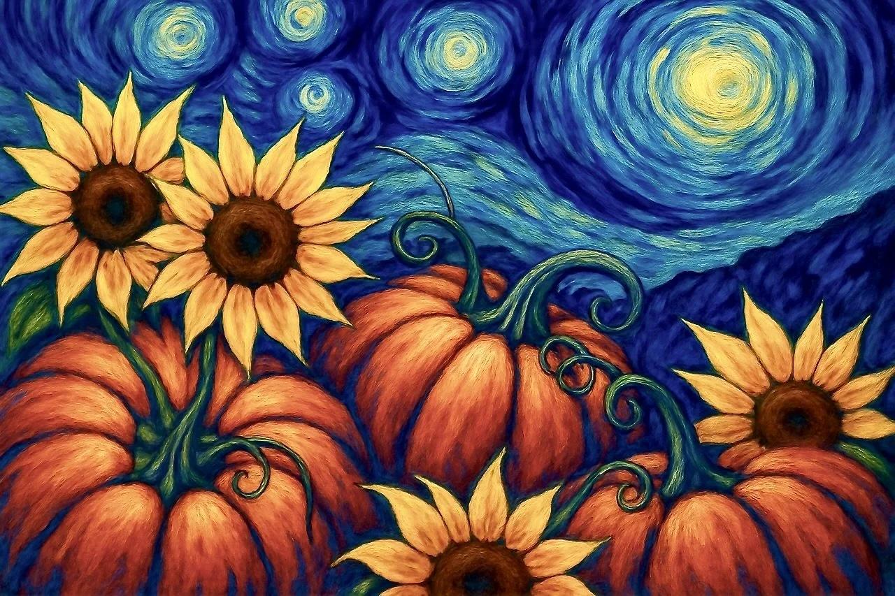 Let’s Gogh to the Pumpkin Patch