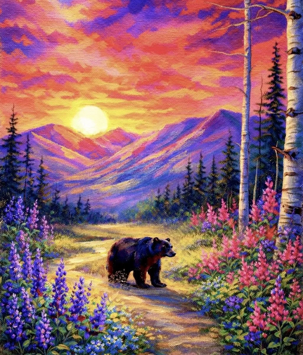 Alaskan Black Bear