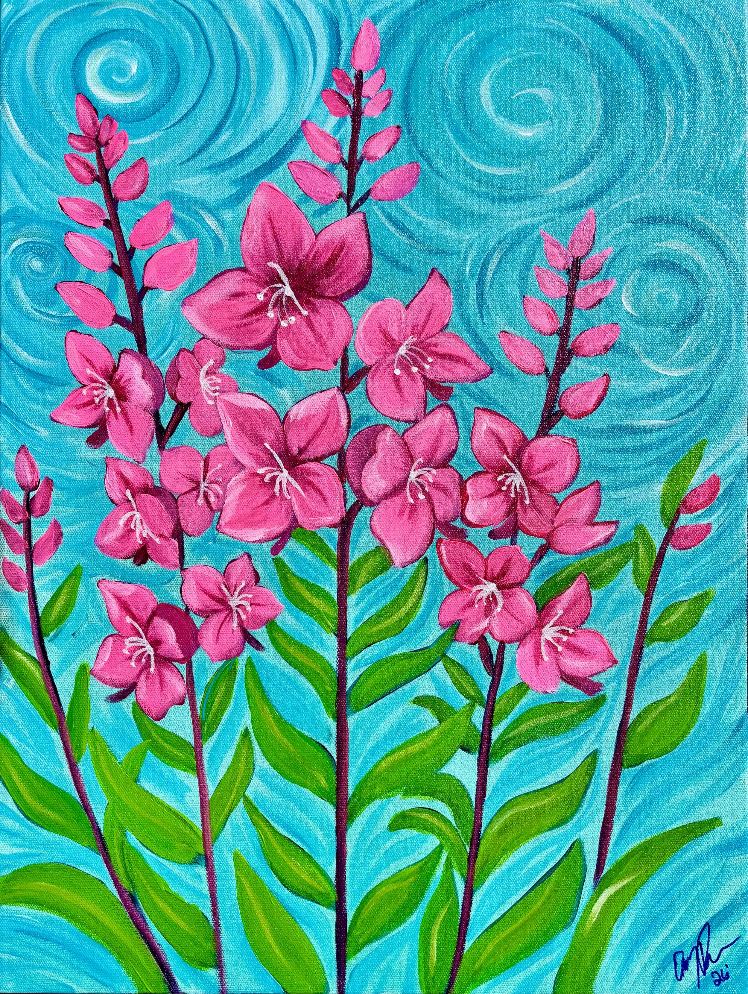 Alaska Icon Series-Fireweed