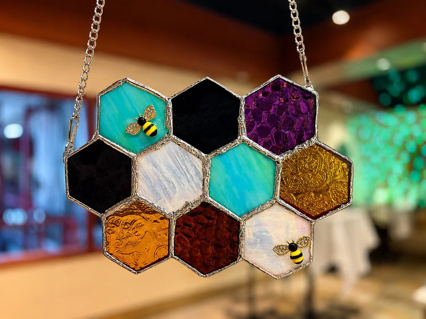 Honeycomb Stained Glass Workshop Repeat