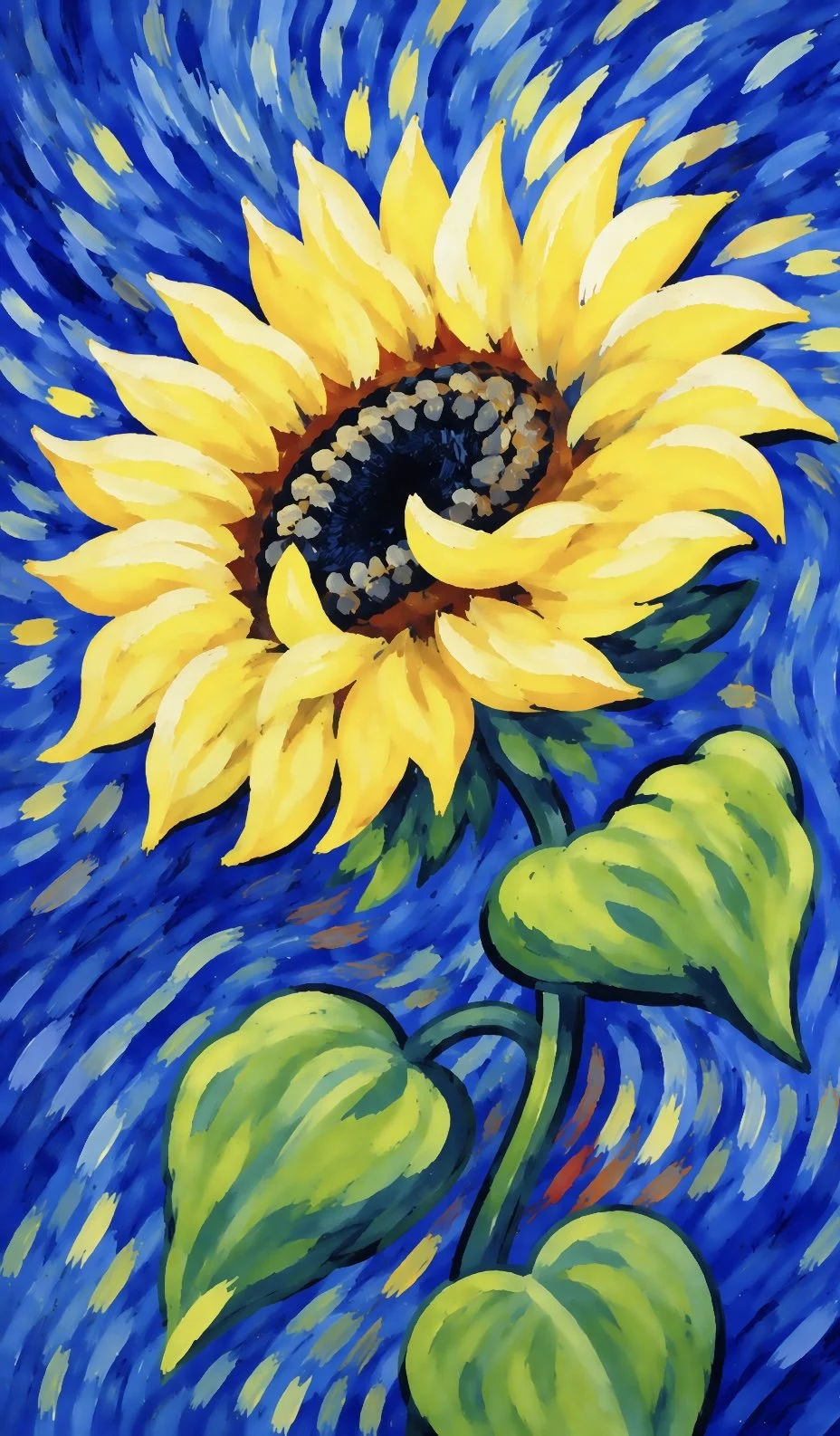 Van Gogh Sunflower