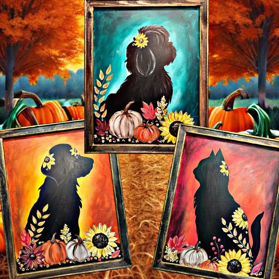 Paint Your Pet Silhouette