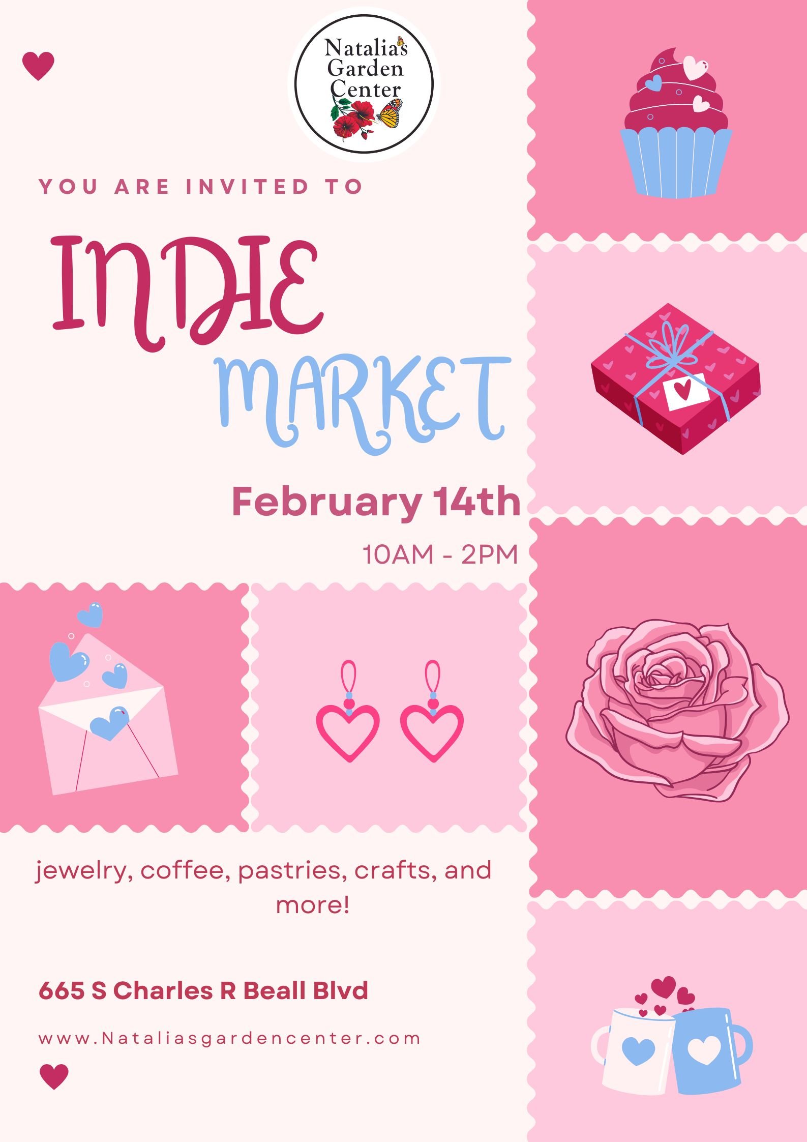 Indie Market - February 14th