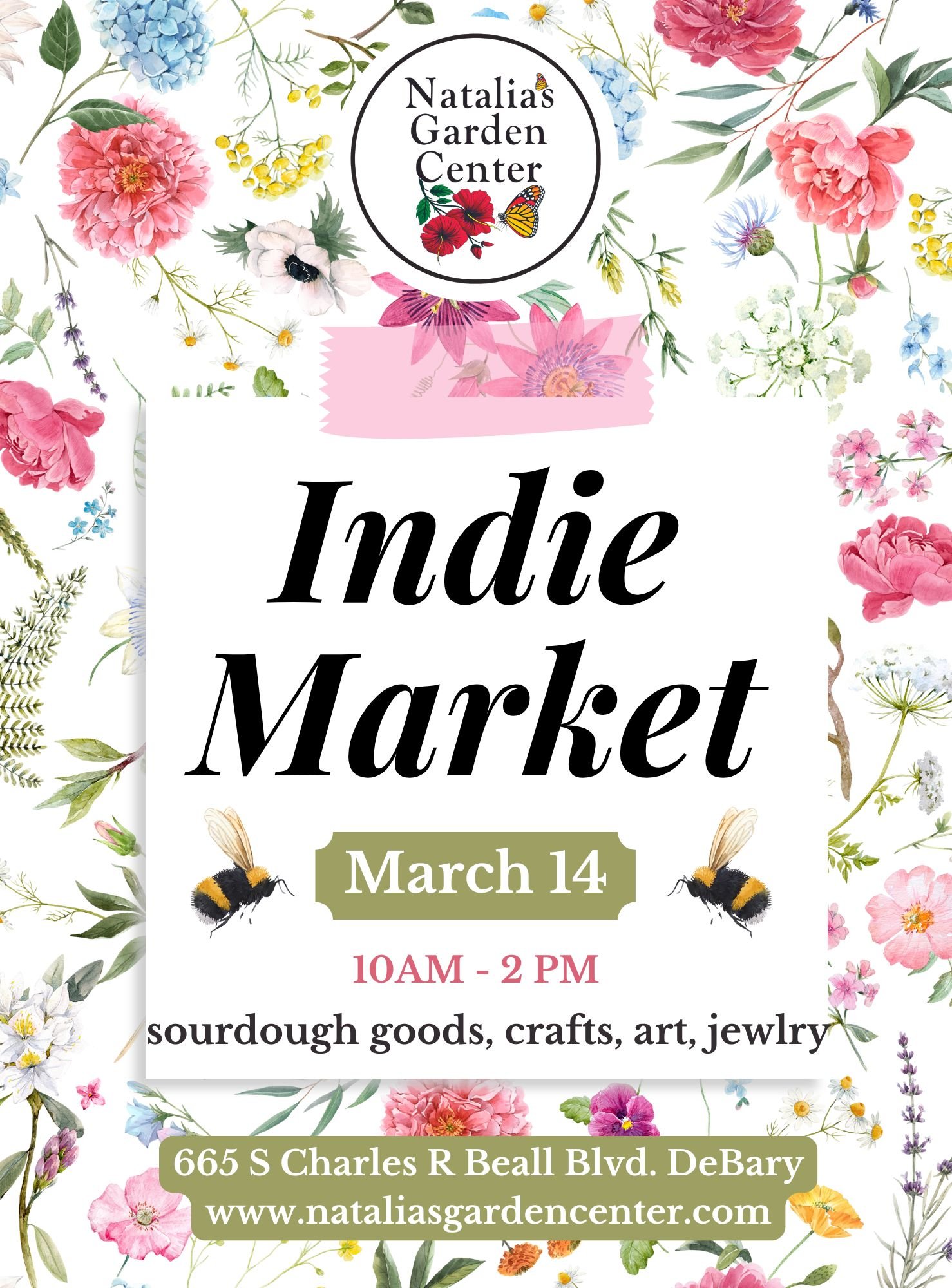 Indie Market - March 14th