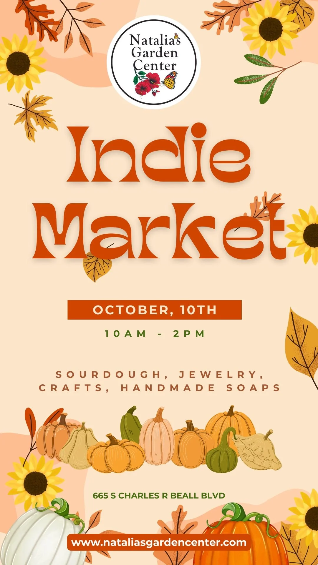Indie Market - October 10th