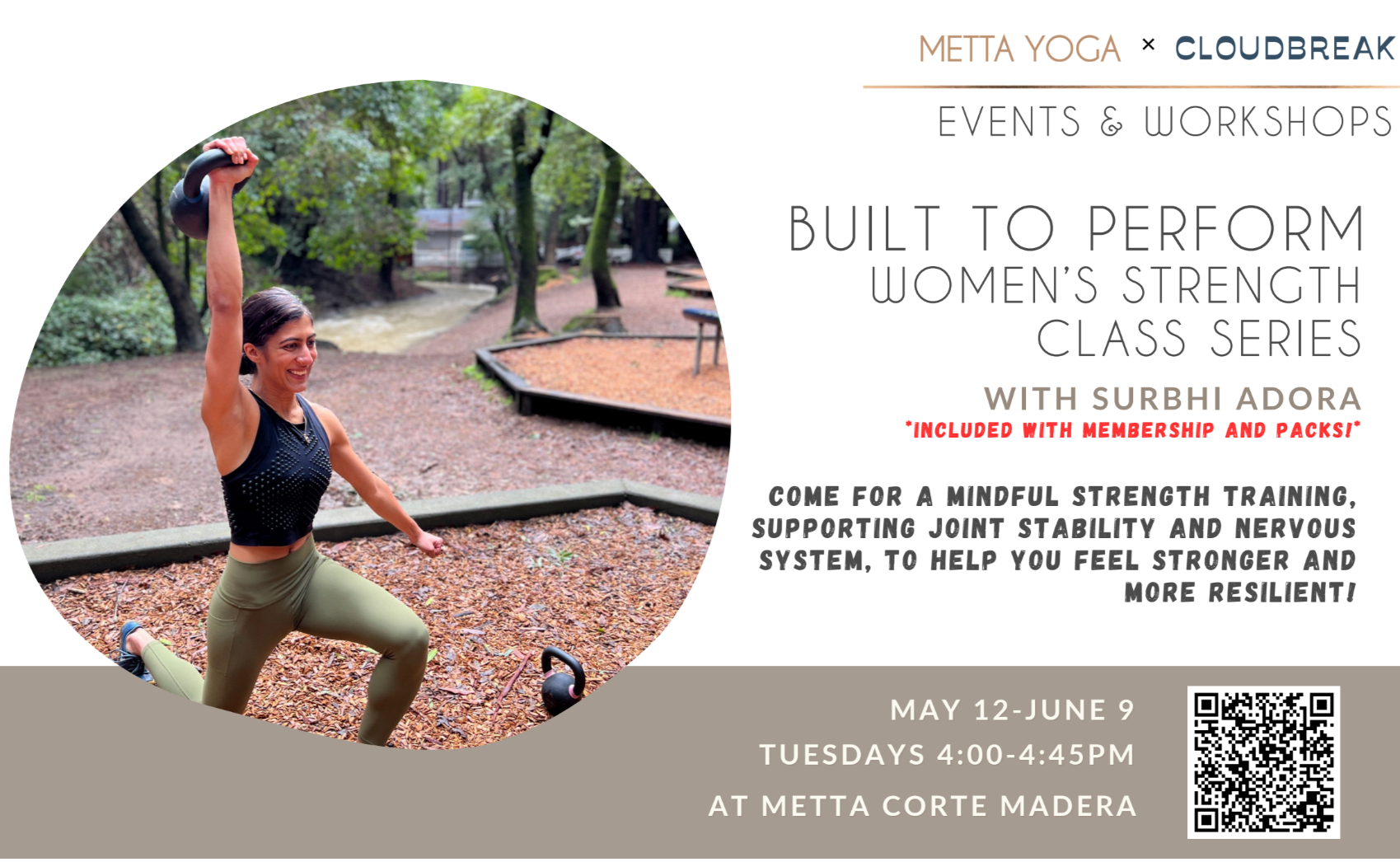 Built to Perform at Metta Yoga