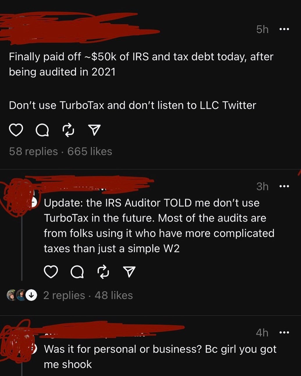 So funny this popped up on my Threads today.

 I&rsquo;m just gonna leave this here for you to form your own opinions. 

I am accepting full service accounting clients that need accounting and tax help and tax resolution clients that need support thr