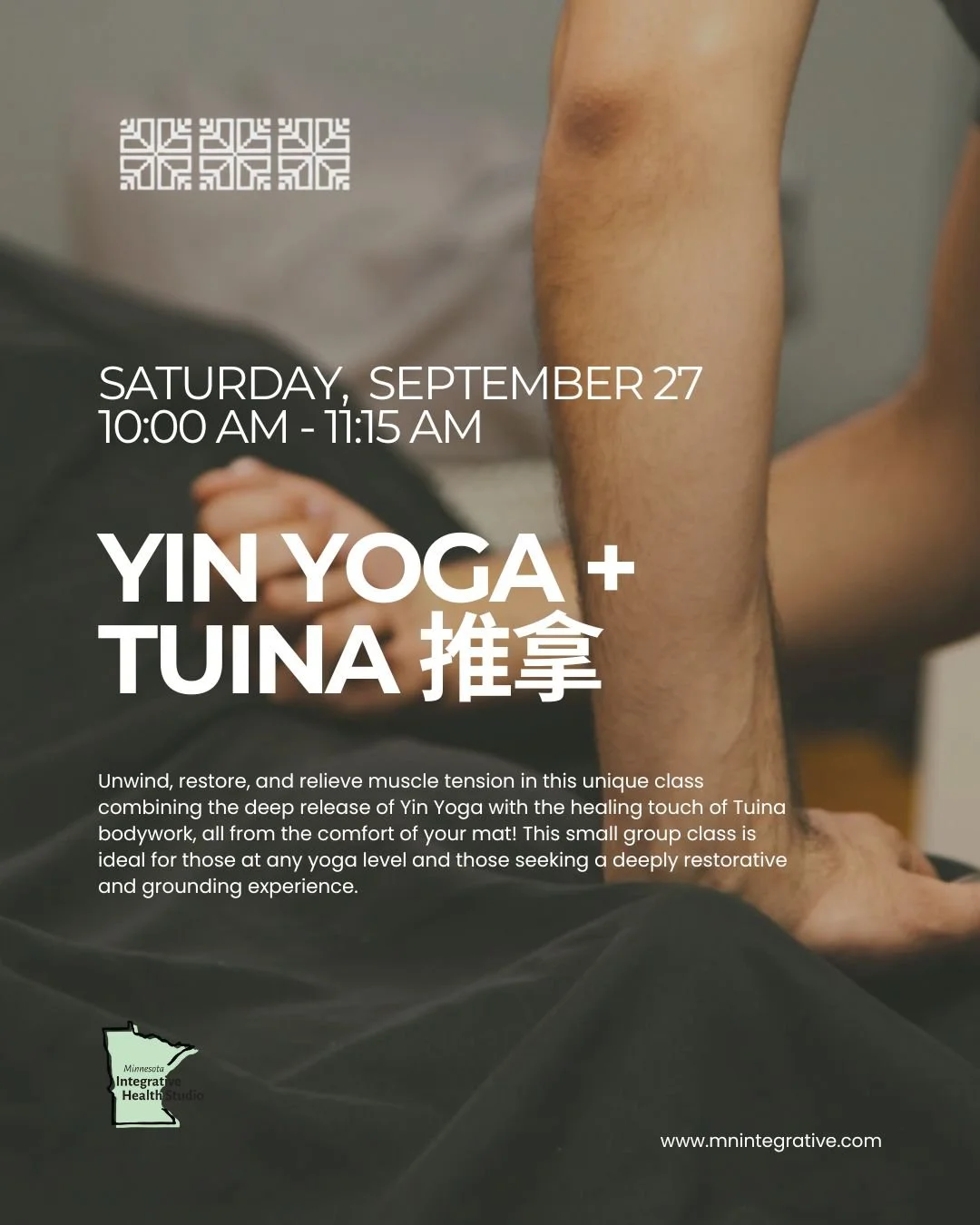 Yin Yoga + Tuina