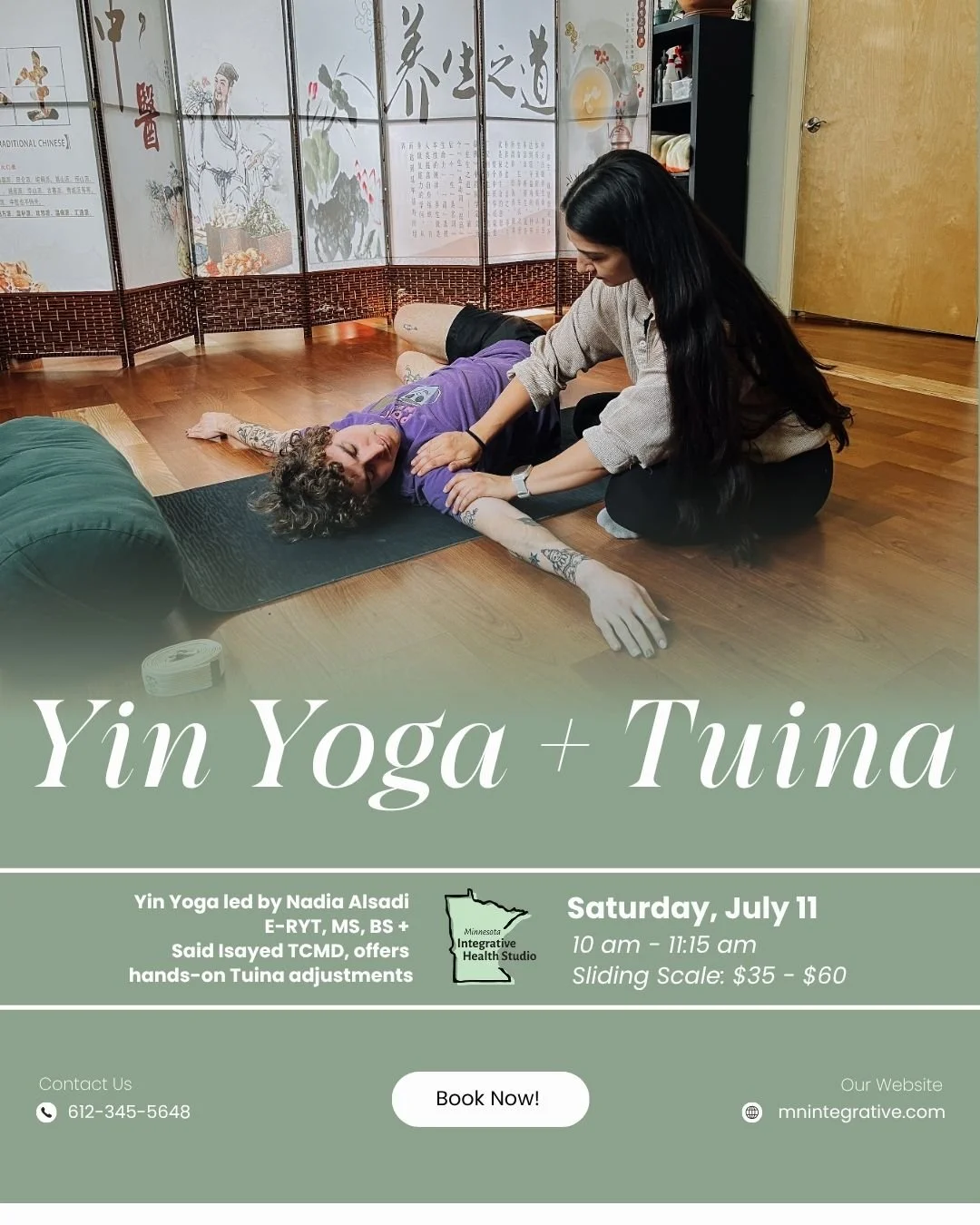 Yin Yoga + Tuina