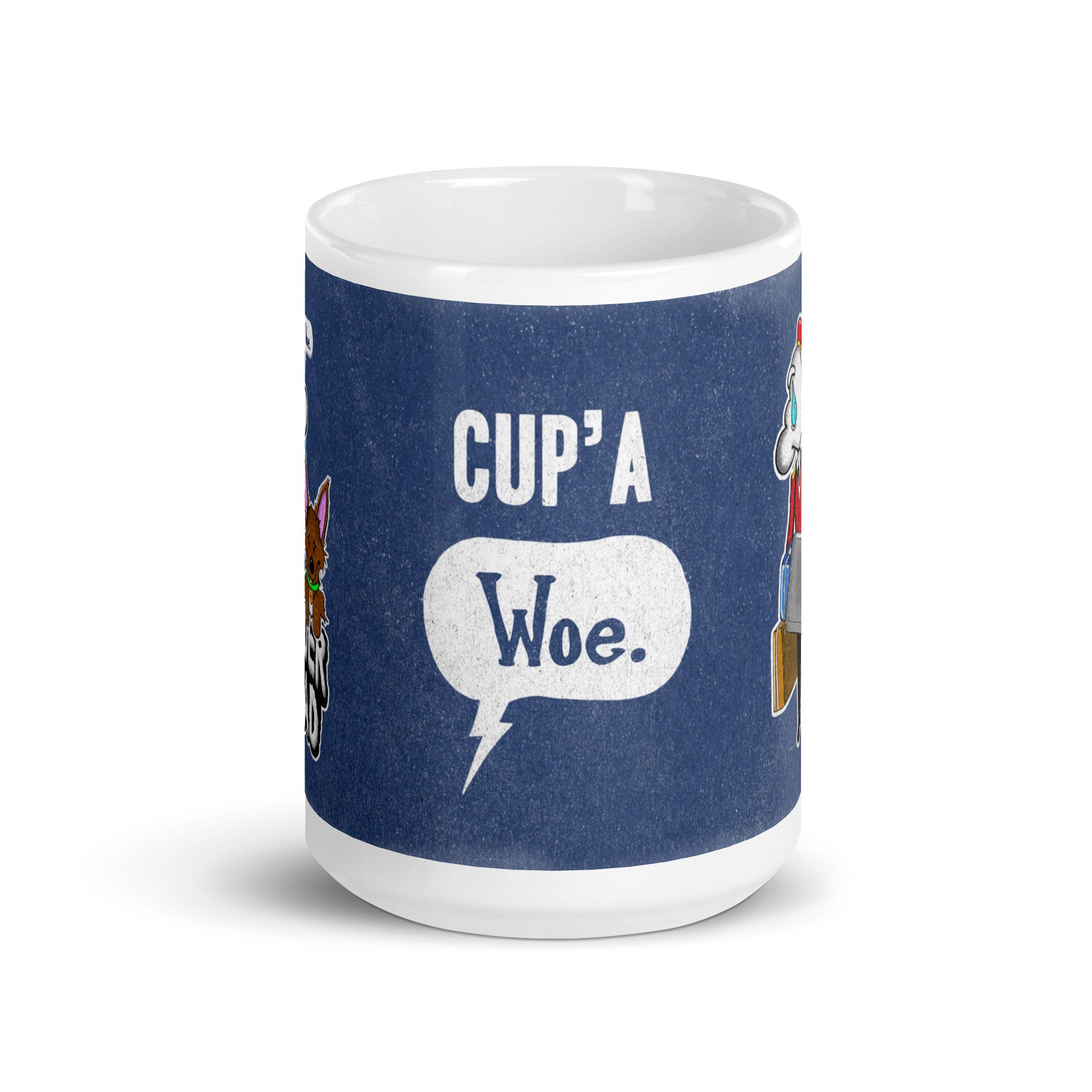 Cup'a Woe glossy mug