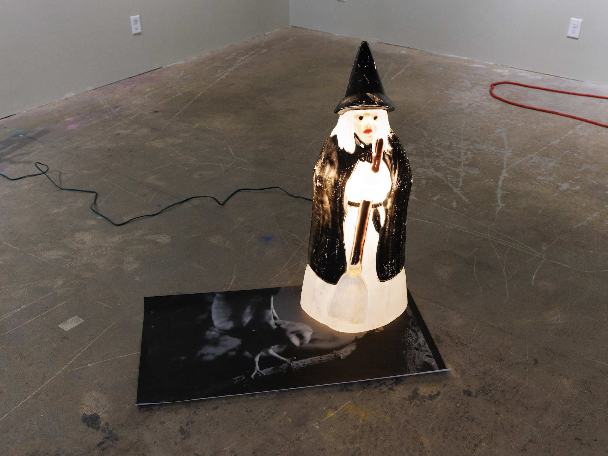 Work by Kayle Karbowski and Sara Caron