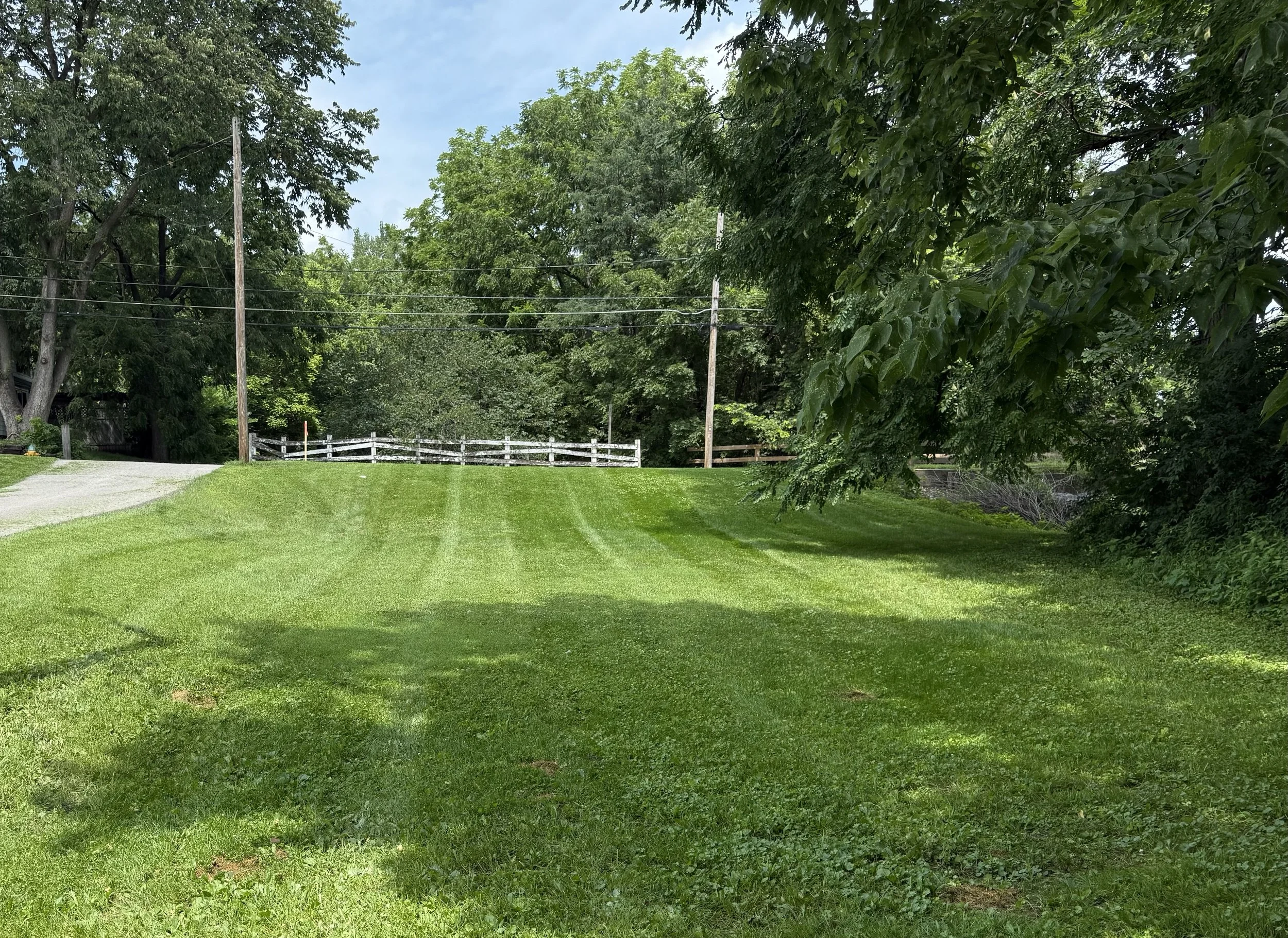 After lawn mowing in 50317, IA