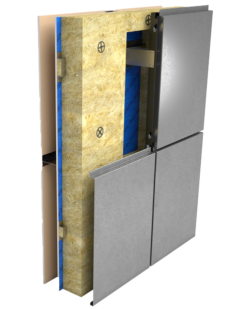 POHL Metal Rainscreen Cladding Panels | Aluminum, Stainless, Zinc ...