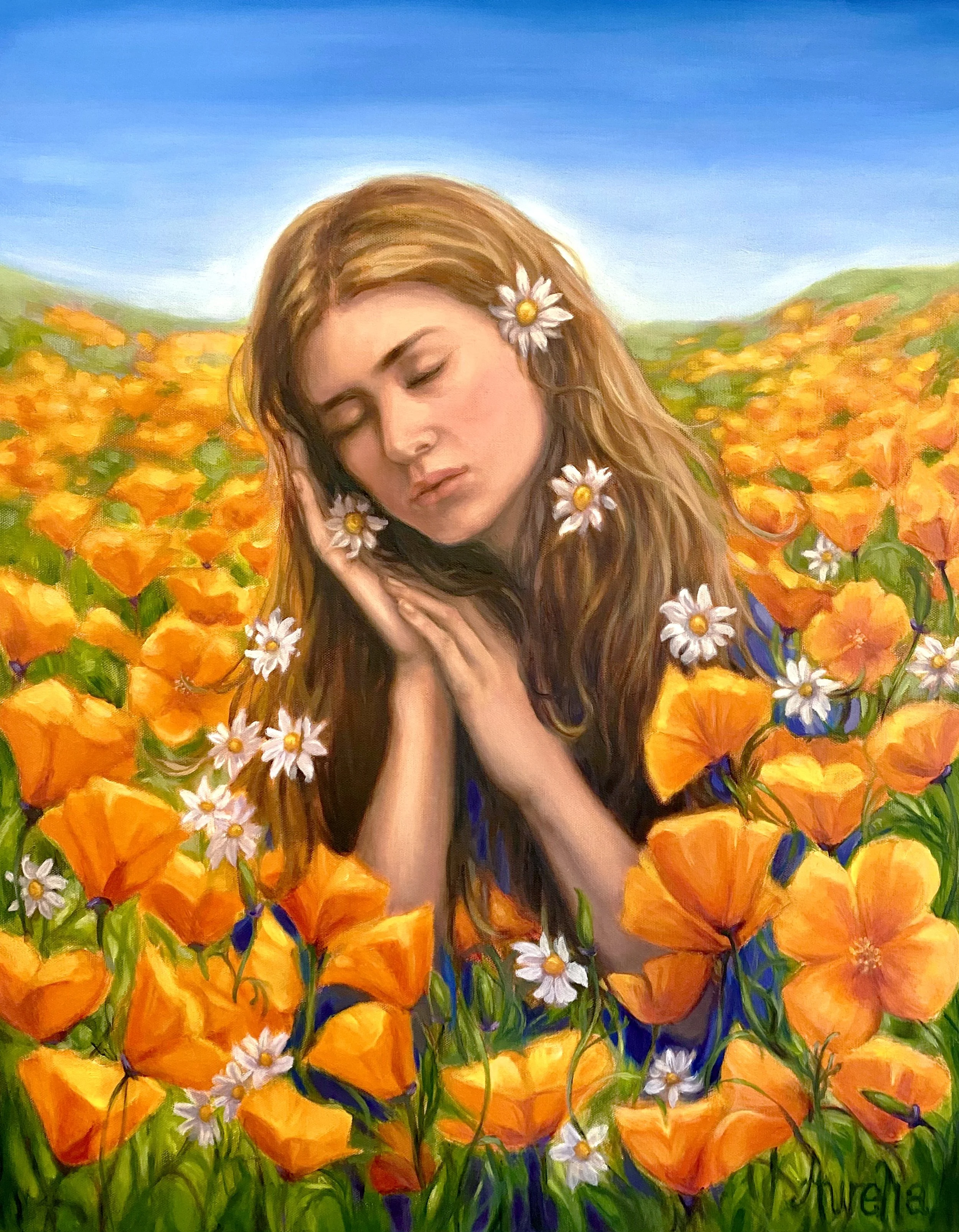 "California Dream"
24" x 30"
Oil on Wrapped Canvas