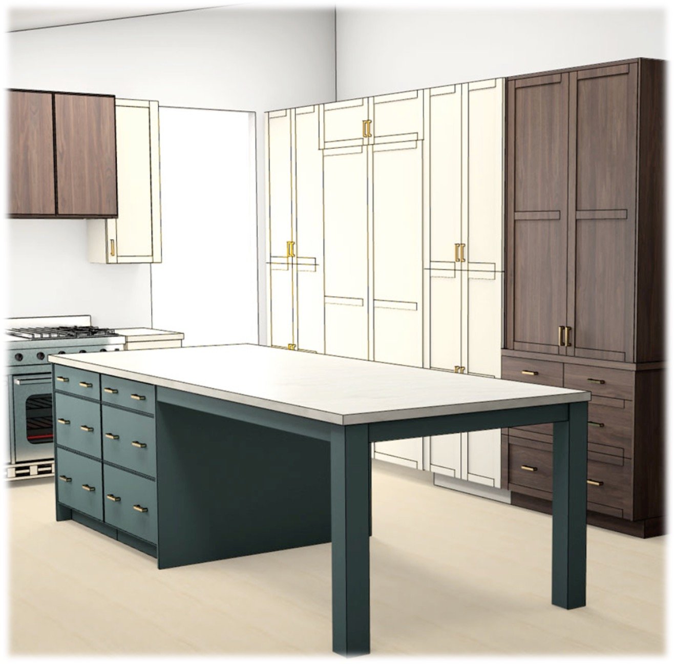 Kitchen - Rendering
