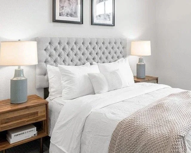 Boulder bedroom staging interior design