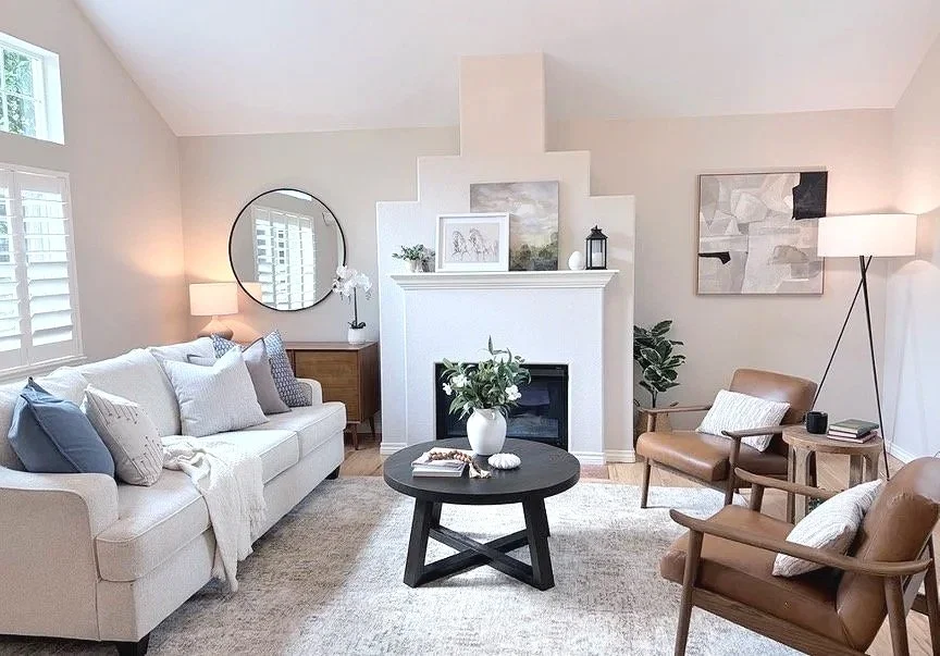 Boulder Living Room Modern Home Staging