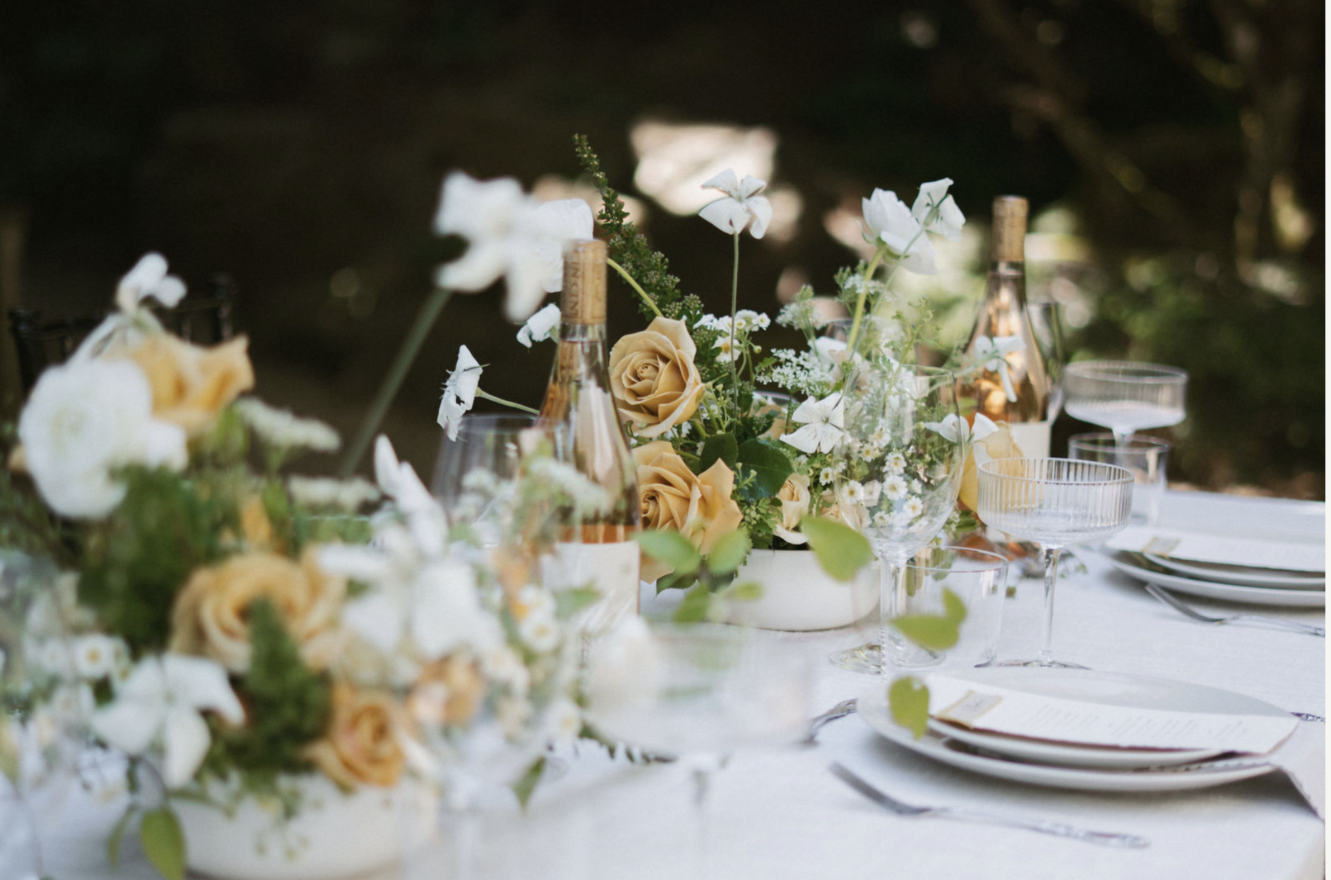 The Power of Negative Space in Wedding Floral Design