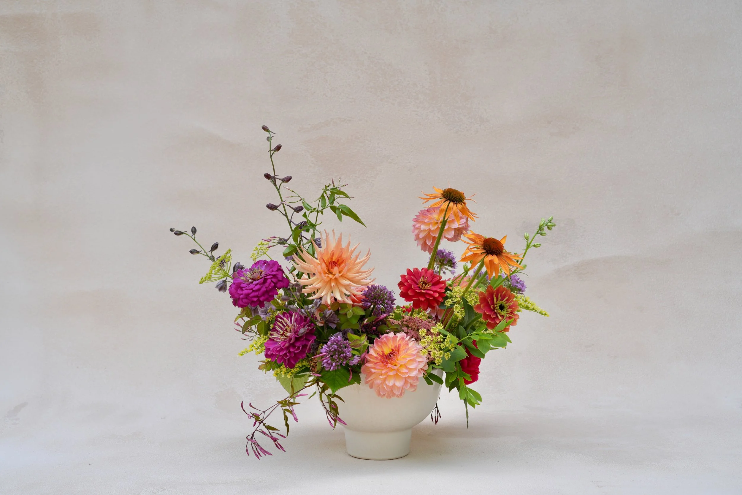 Classic centerpiece, brights