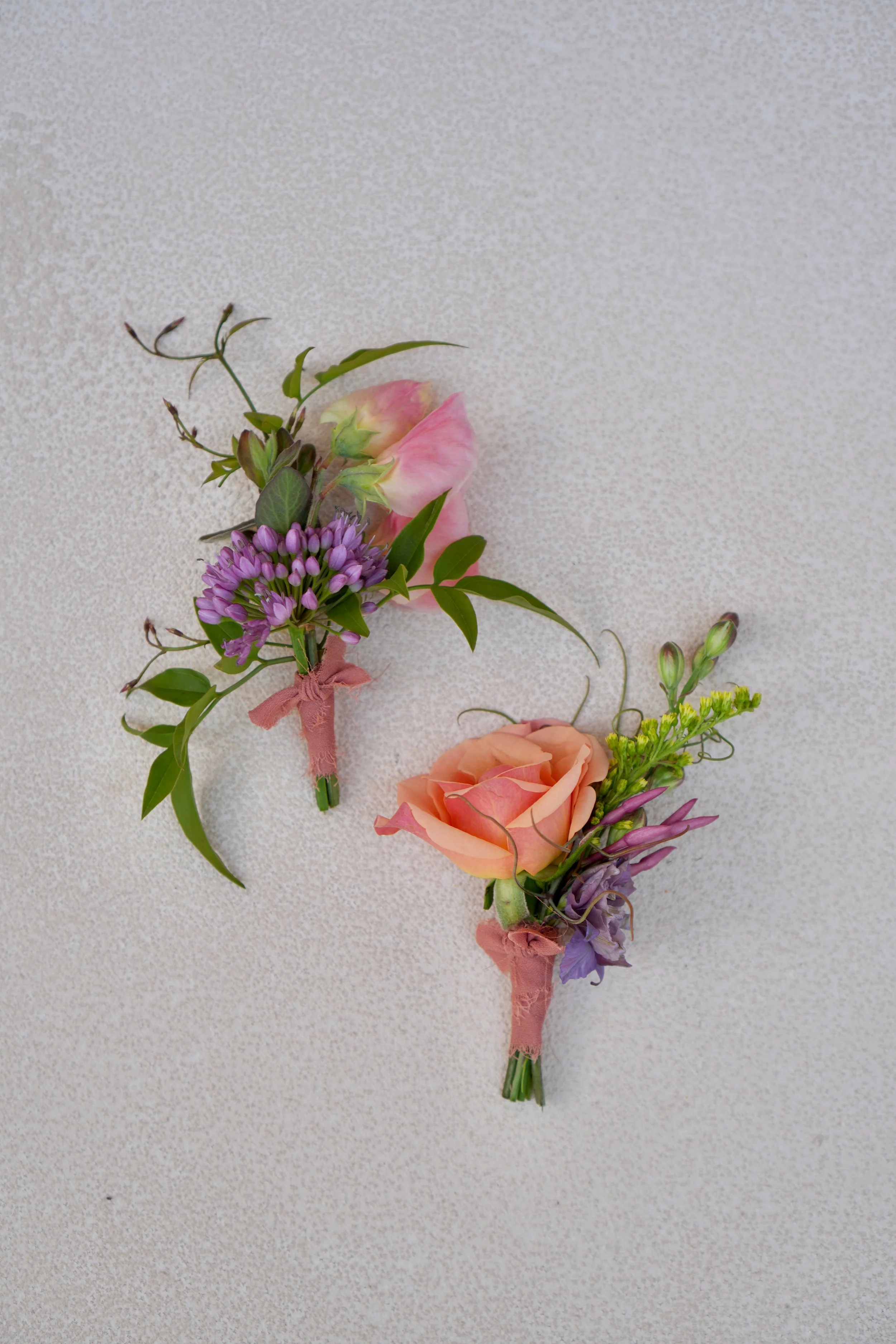 Boutonniere, brights