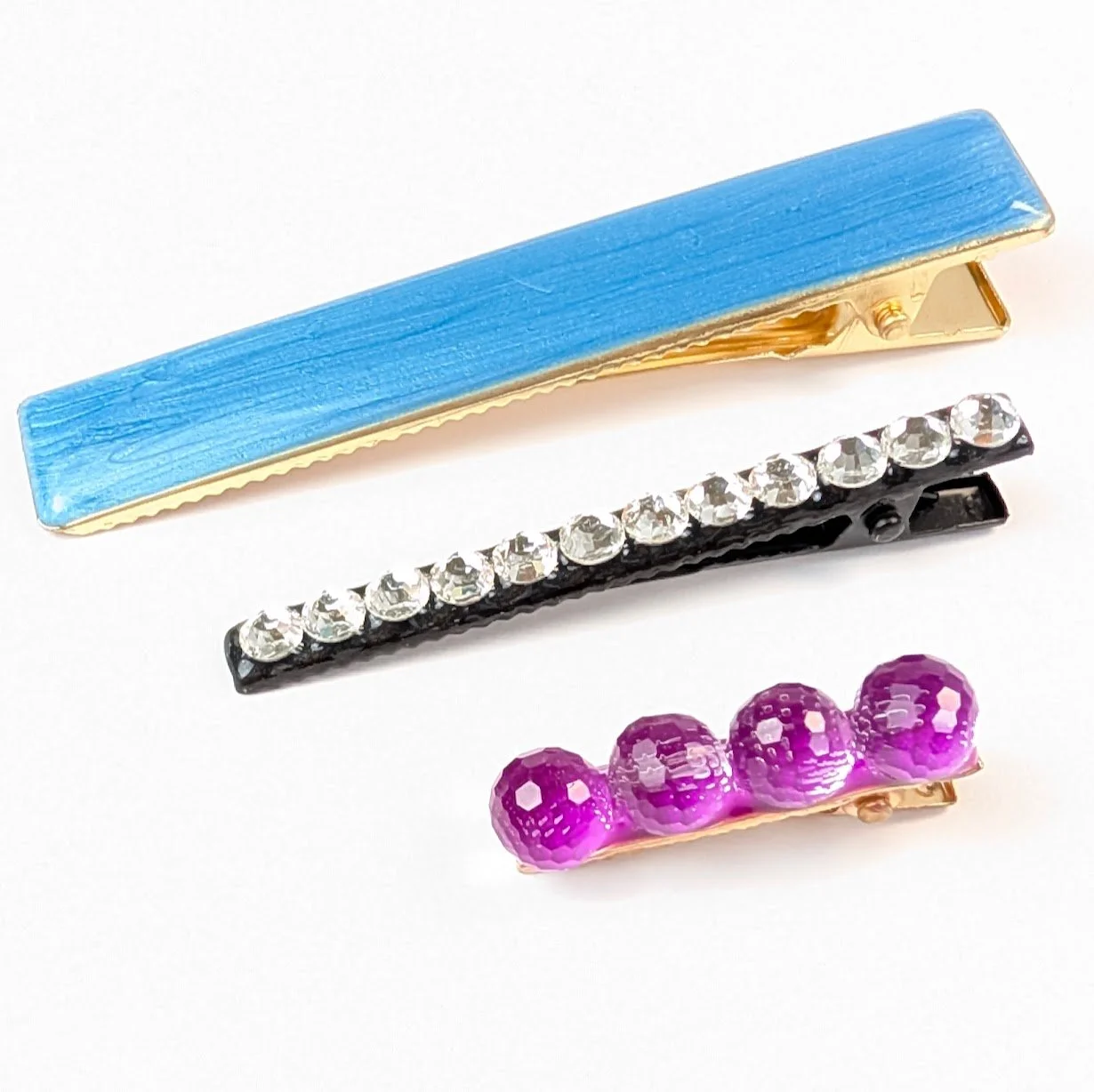 Day 5 100 Barrettes in 100 Days: Cornflower Blue Eleanor