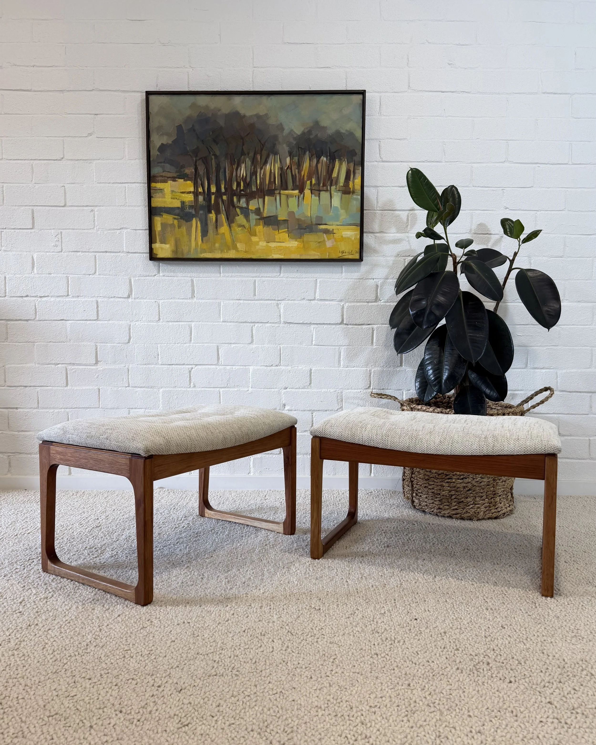 Footstool by Gerald Easden for Module