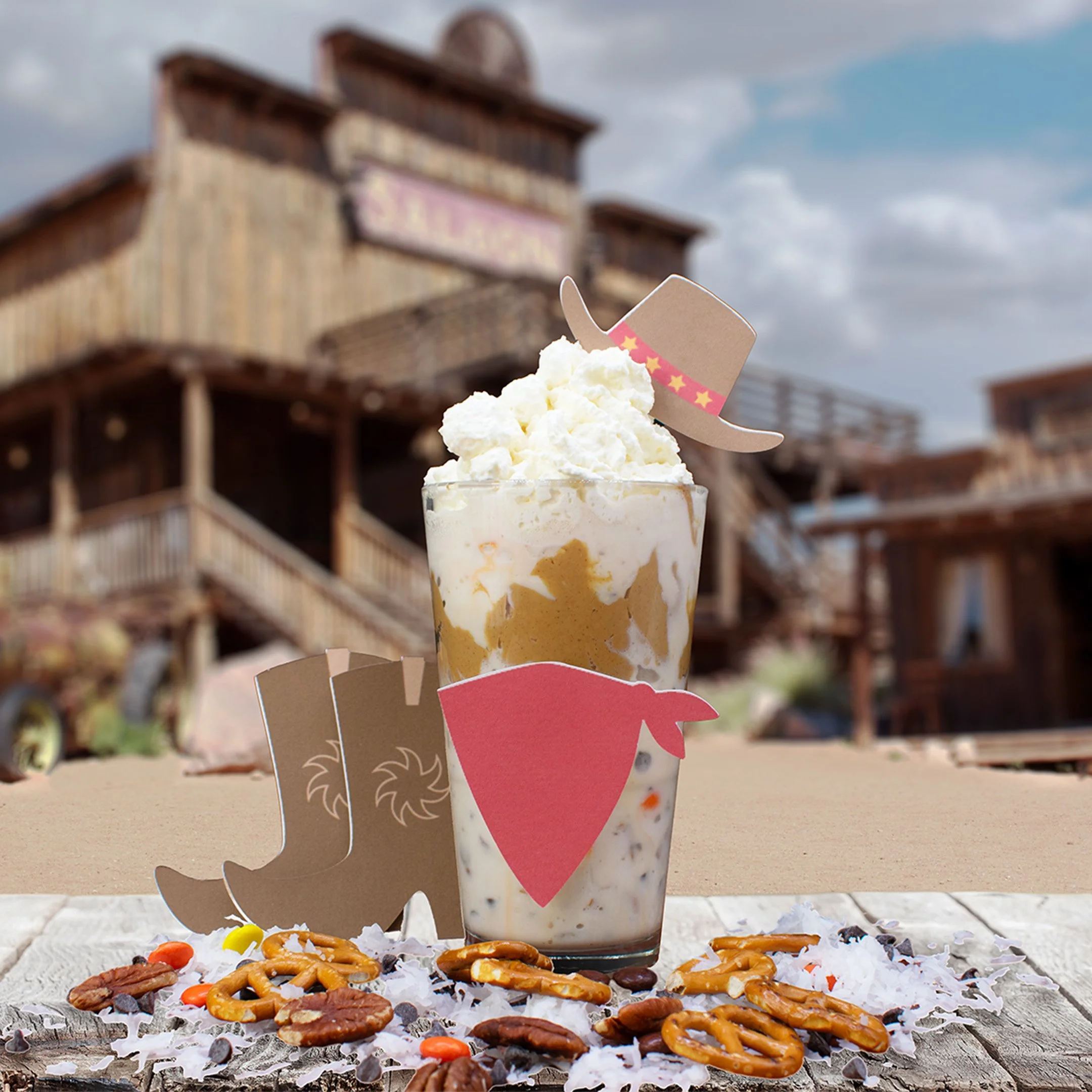 Fiamma Burger Specialty Milkshake Buckaroo Cookie