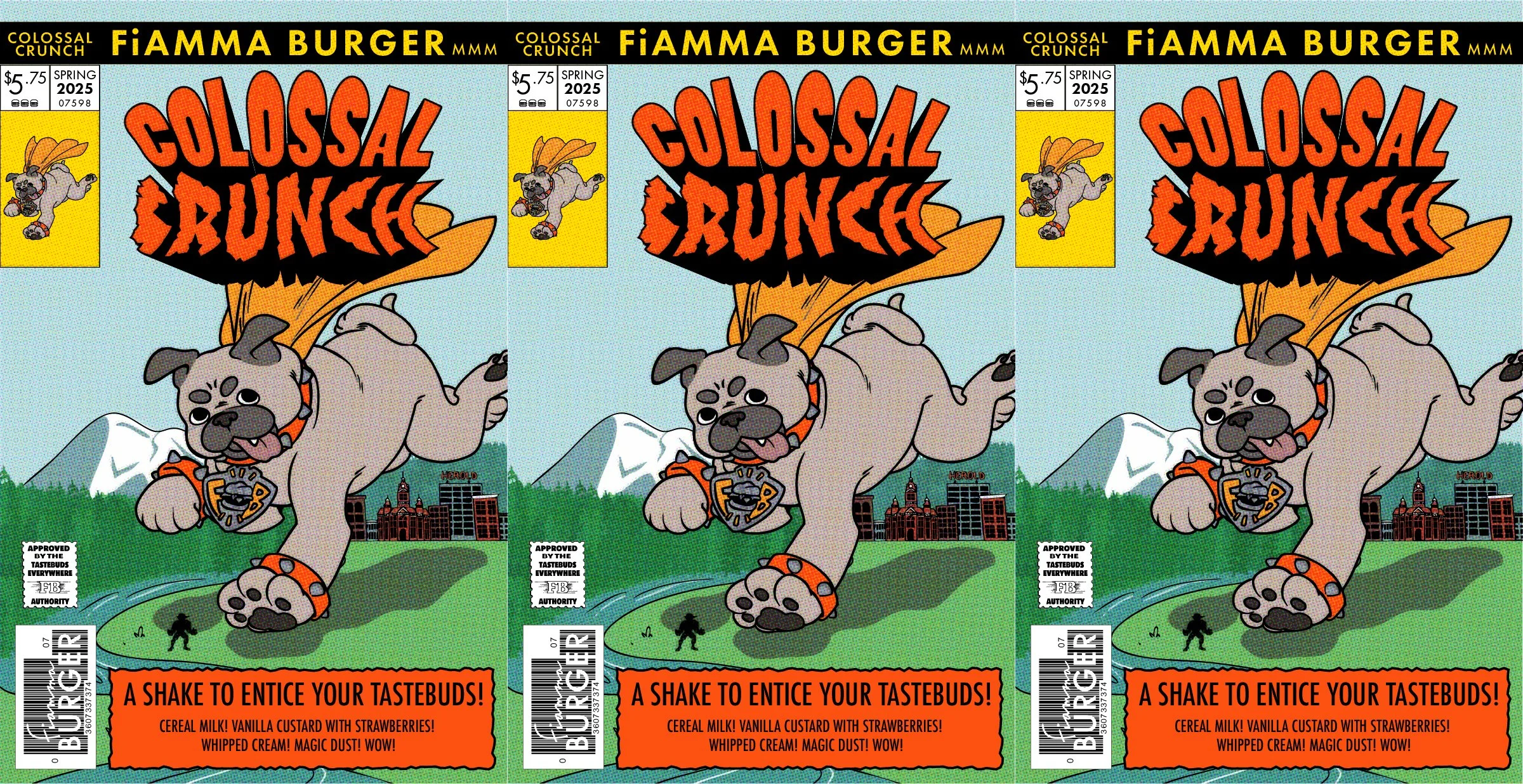 Colossal Crunch Comic Book Cover