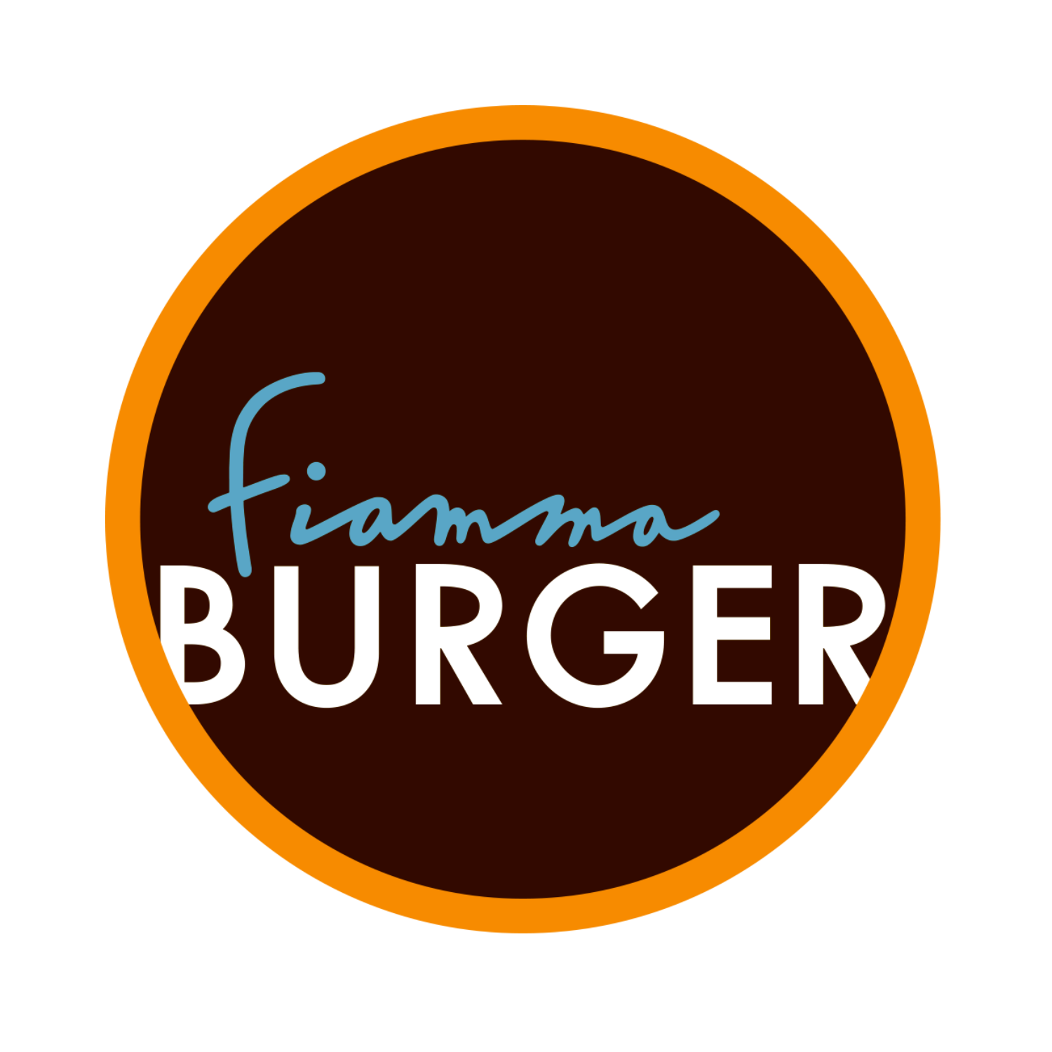 Logo for Fiamma Burger in Bellingham WA