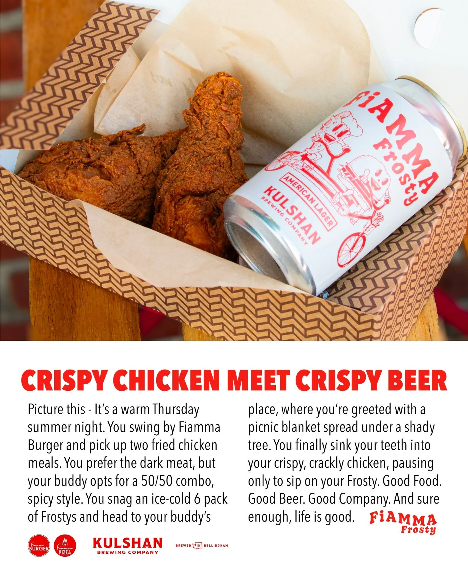 Fried Chicken π€ Frosty beer π€ Thursday nights π π» Swing by tonight for a cluckin’ great way to get you through the end of the week! Oh, and we officially have our fried chicken menu on our online ordering for pickup & delivery ποΈ
FiAM