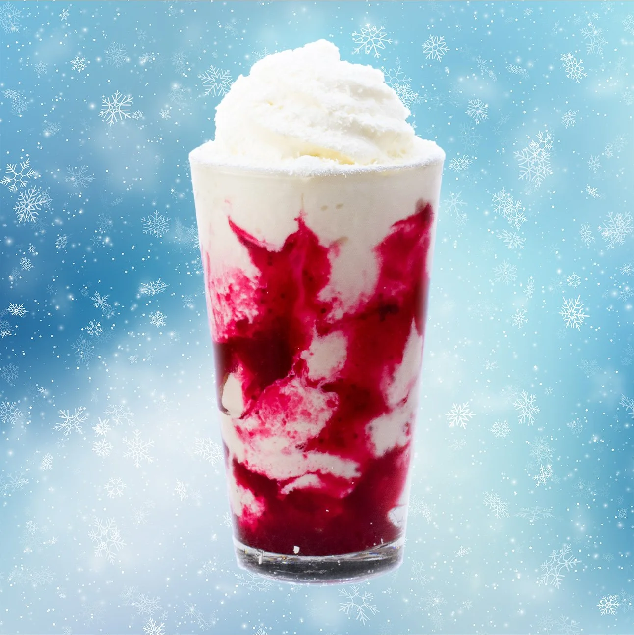 LAST CHANCE to sip on our favorite December flavors! Rewards members can snag a small White Cranberry Shake for just $5 today thru Monday &hearts;️🤍