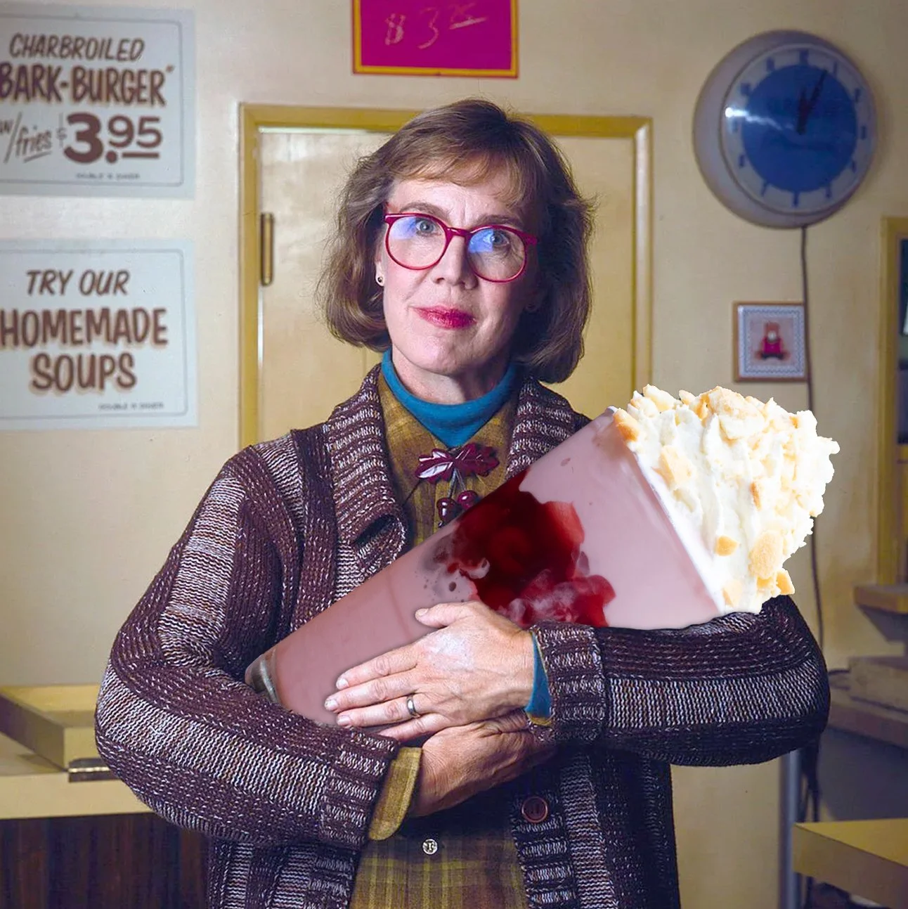 The Log has a message for you: This Cherry Pie [shake] is a miracle! 

The Double R Cherry Pie Milkshake is spinnin&rsquo; all month long! And if you&rsquo;re watching along w ith @pickfordfilm film, show us your Twin Peaks tickets to get 10% off a s