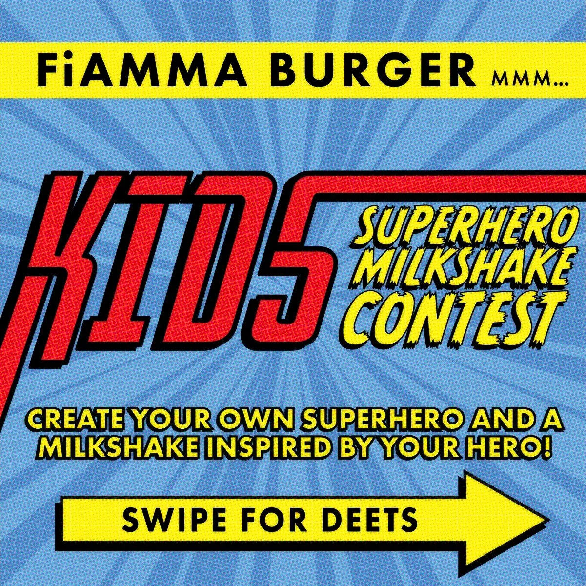 🦸&zwj;♂️ Kiddos of Bellingham ASSEMBLE! 🦸&zwj;♂️ 

Our Kids Superhero Shake Contest has taken flight! Kids up to age 12 are invited to create a superhero and shake flavor to match for our upcoming &ldquo;Superhero Month&rdquo; promotion. Everyone&r