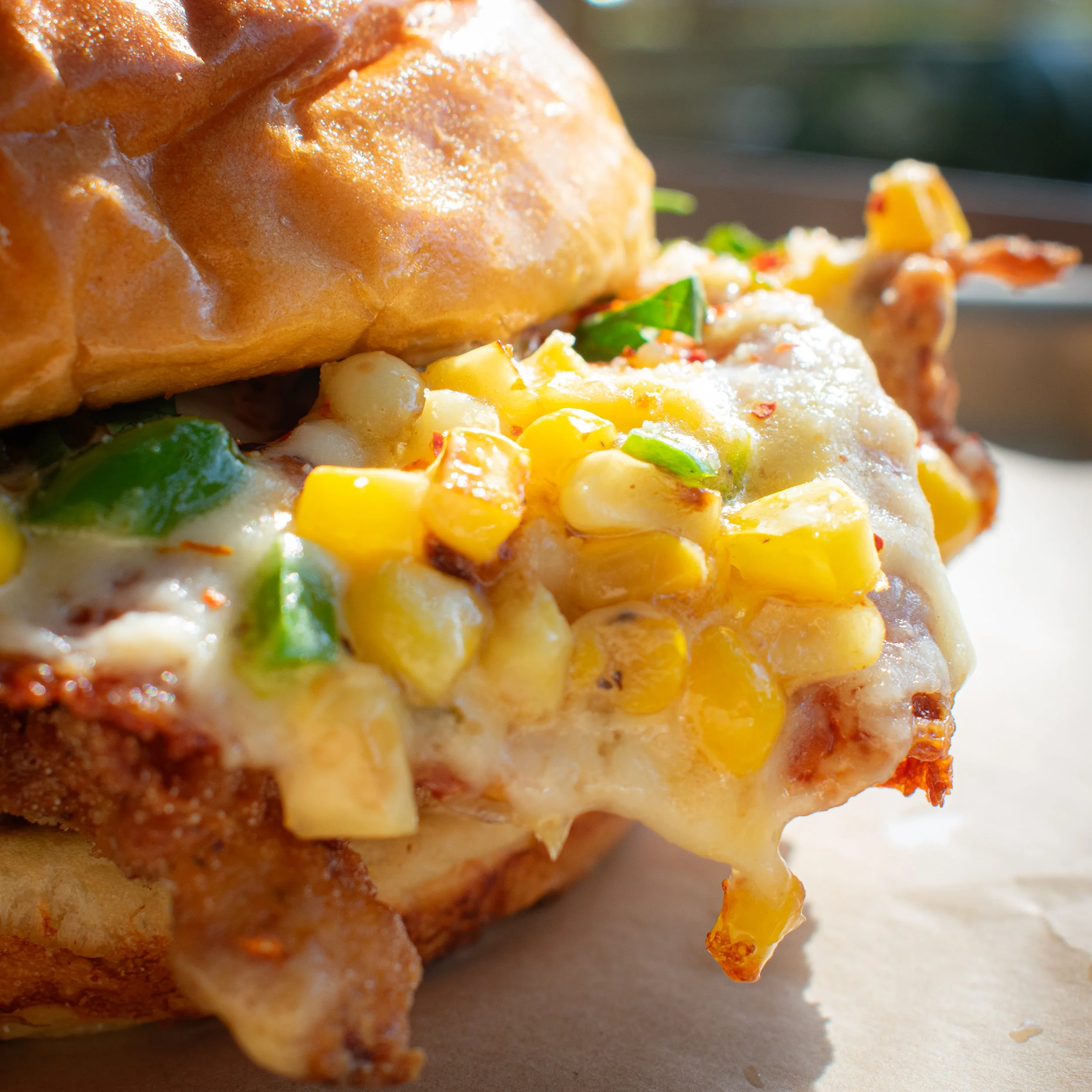 Elote Chicken Sandwich