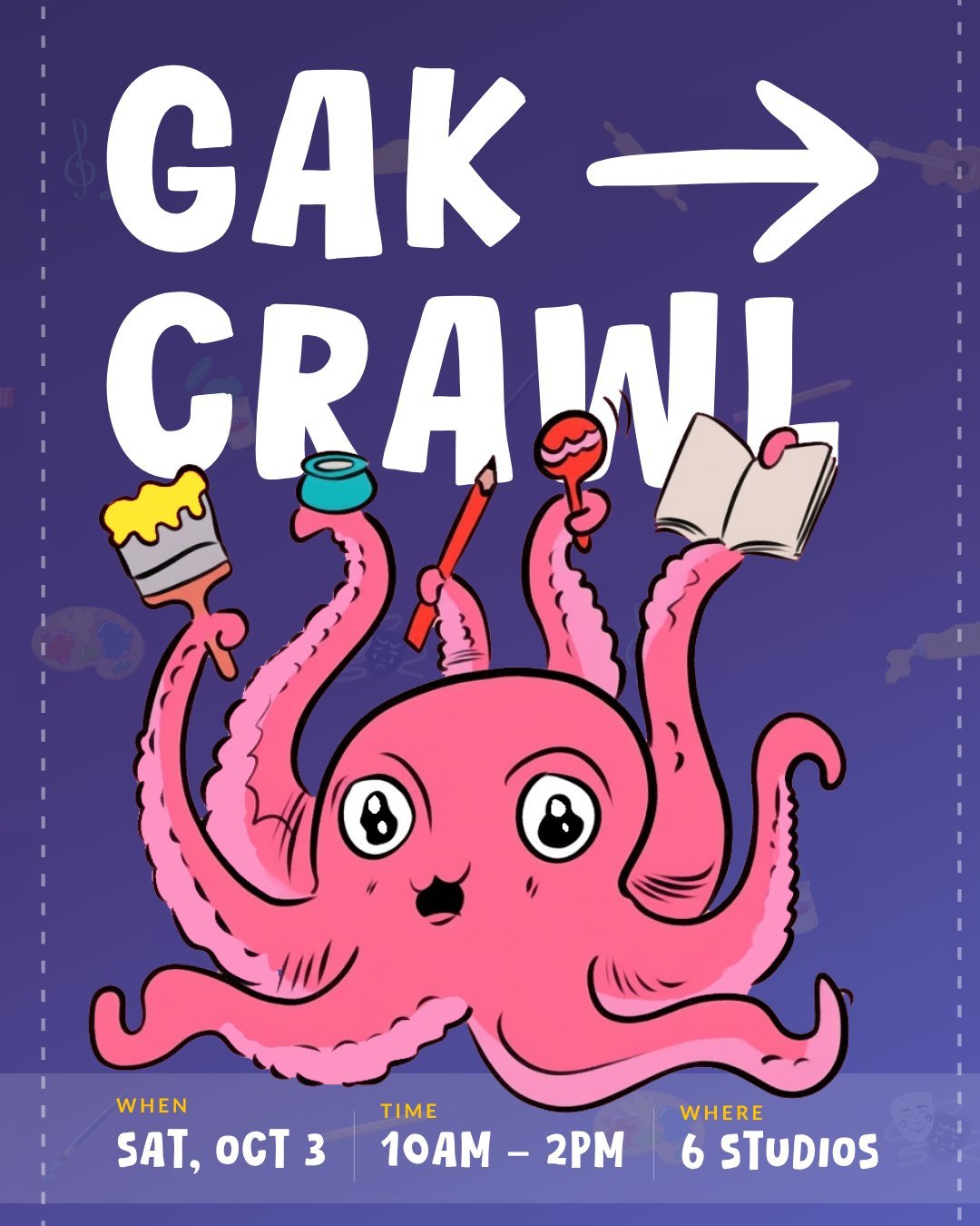 🧑&zwj;🎨 Join us Saturday Oct 3 for some crafty fun with @gabrielsartkids! We&rsquo;ll be hosting a shrinky-dink key chain making activity for all ages. Color in one of our burger inspired designs or create your own design from scratch, watch it shr