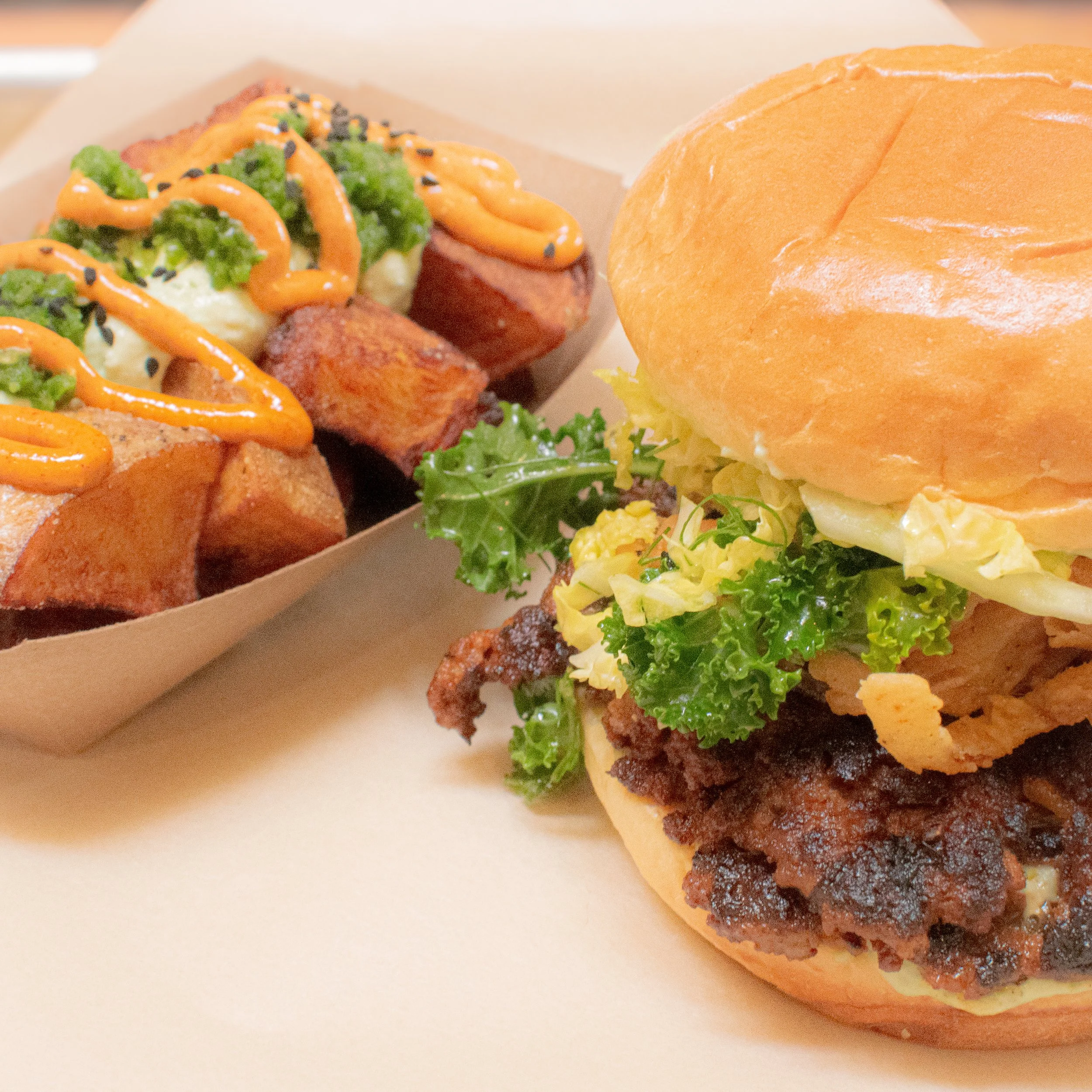 Fiamma Burger and Ambo Ethiopian Collaboration Burger