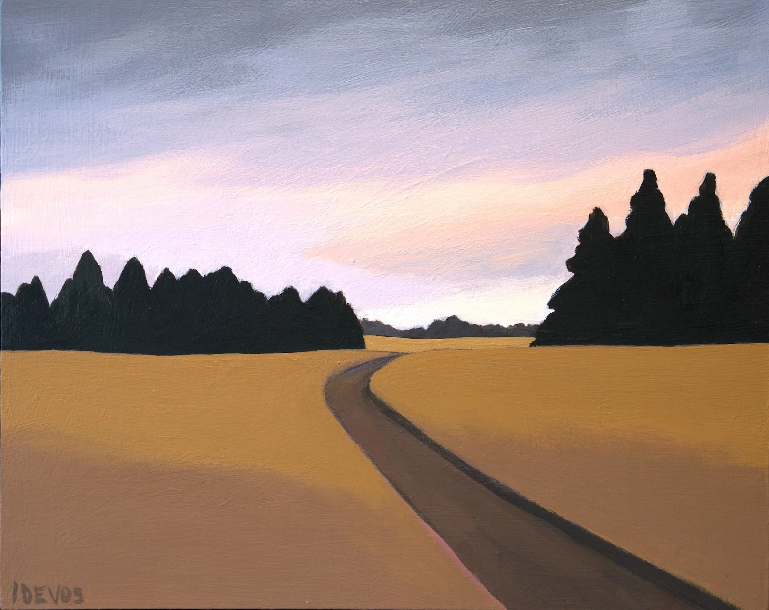 Pink Skies With Trees_20x26cm_8x10inch_acrylic-birch_IsabelleDevos_2026 small.jpg