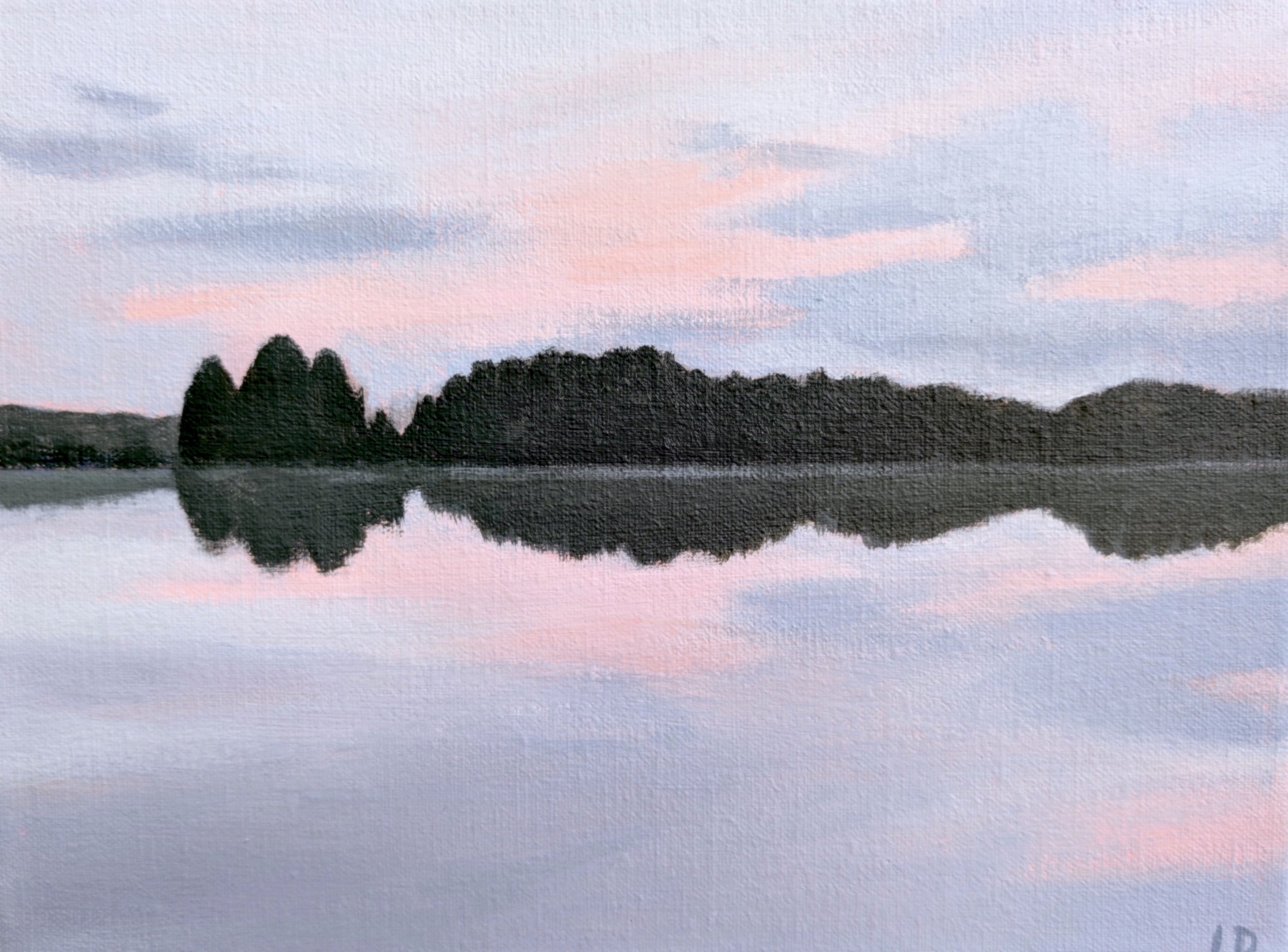 Coastal Study 3 (lake reflection) ISABELLE DEVOS 18 x 24 cm 2024_low res.jpg
