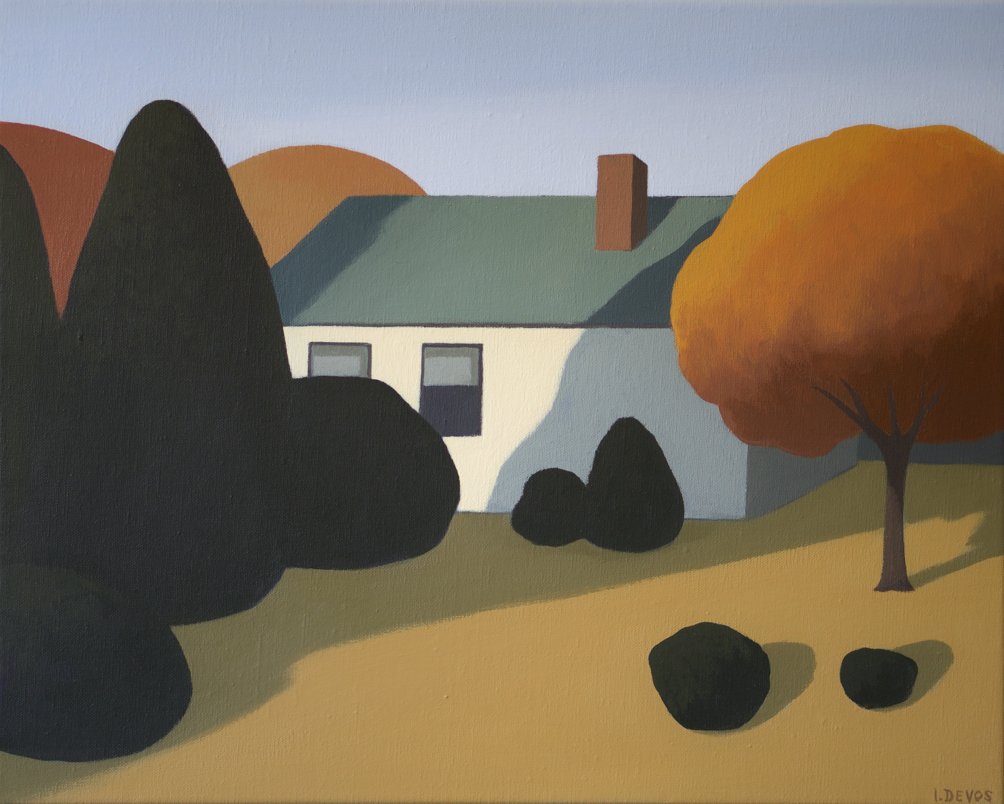 Late Afternoon, Jeffrey Street_41x50cm_16x20inch_acrylic-linen_IsabelleDevos_2026 small.png
