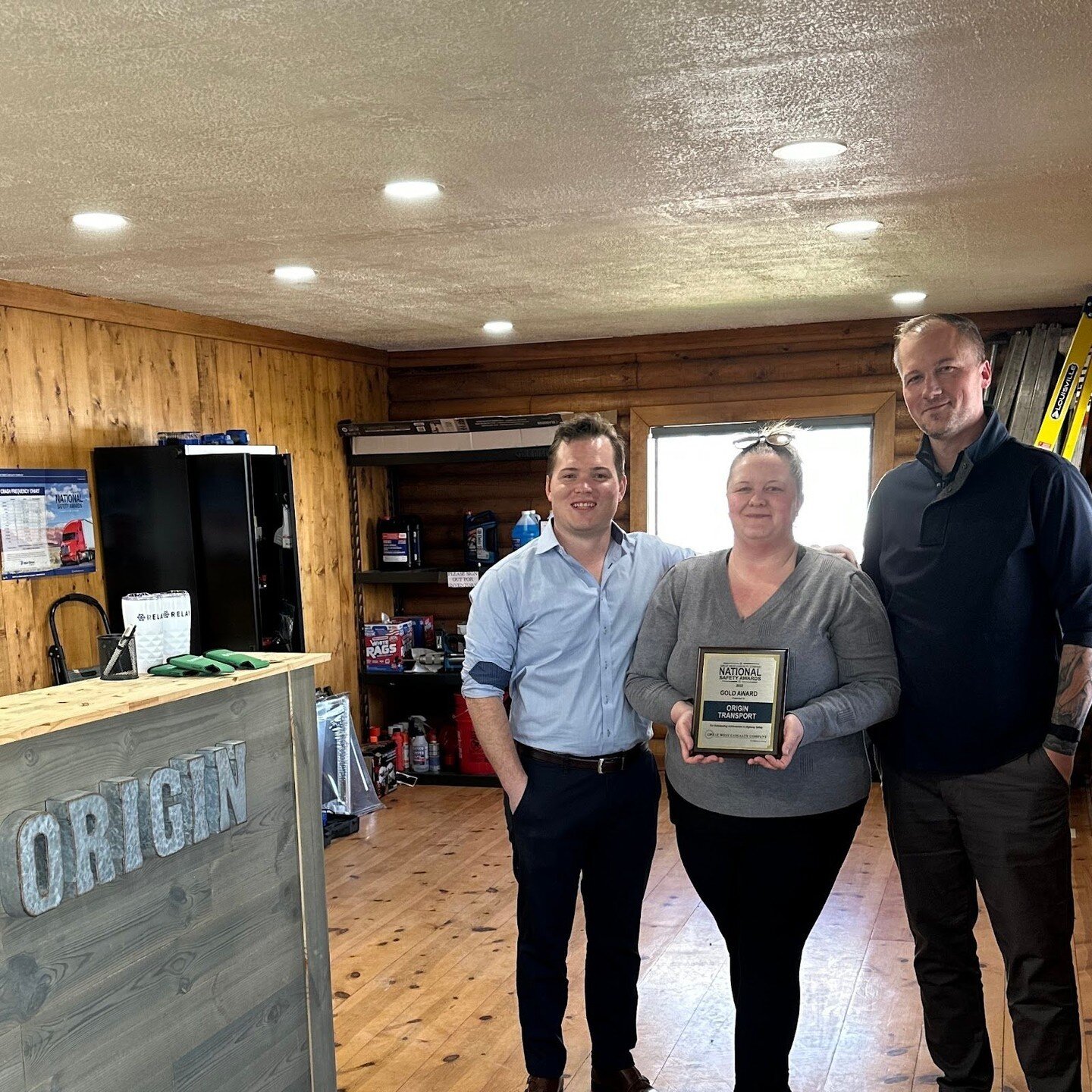 We are proud to announce that Origin Transport was the recipient of the 2022 Gold Safety Award from Great West Insurance. Our entire team at Origin Transport deserves recognition and celebration for this accomplishment, especially our incredible team