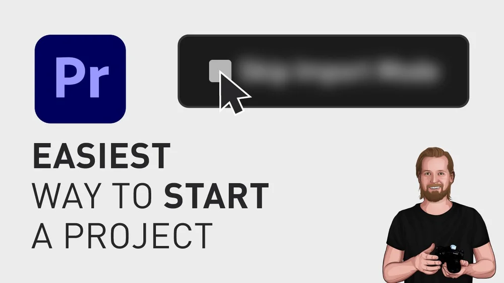 Pro Starting Easiest way to start a project in Adobe Premiere Pro — DAVID LINDGREN