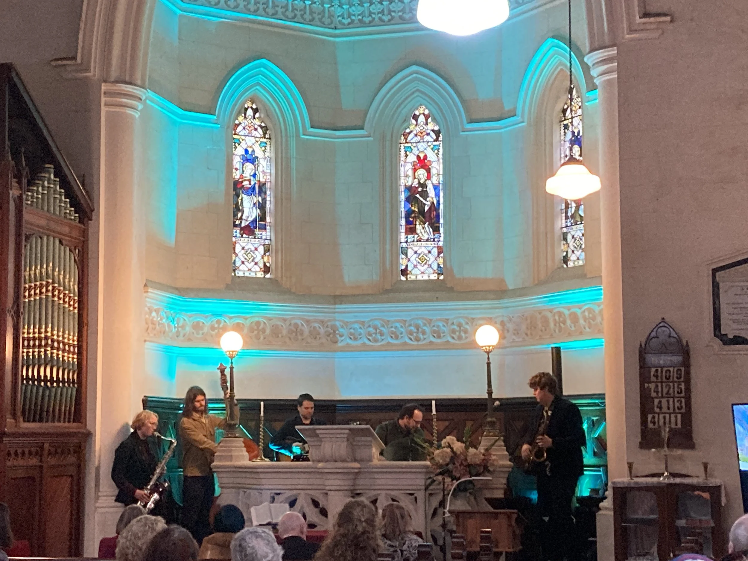 A full band performance following a special Sunday worship. Bringing the community together