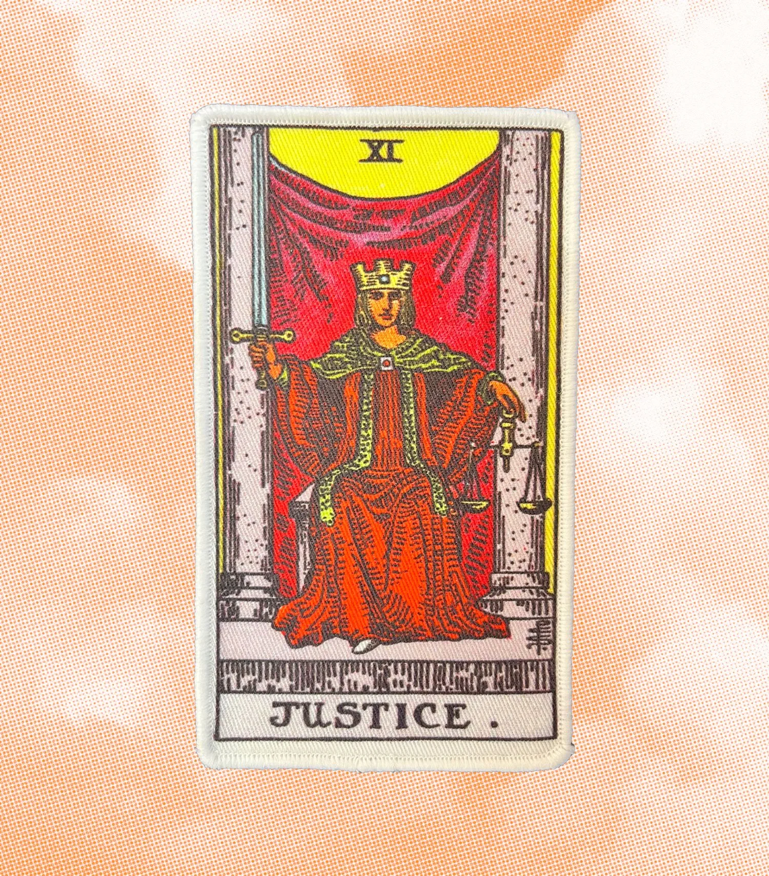 Justice Tarot Patch