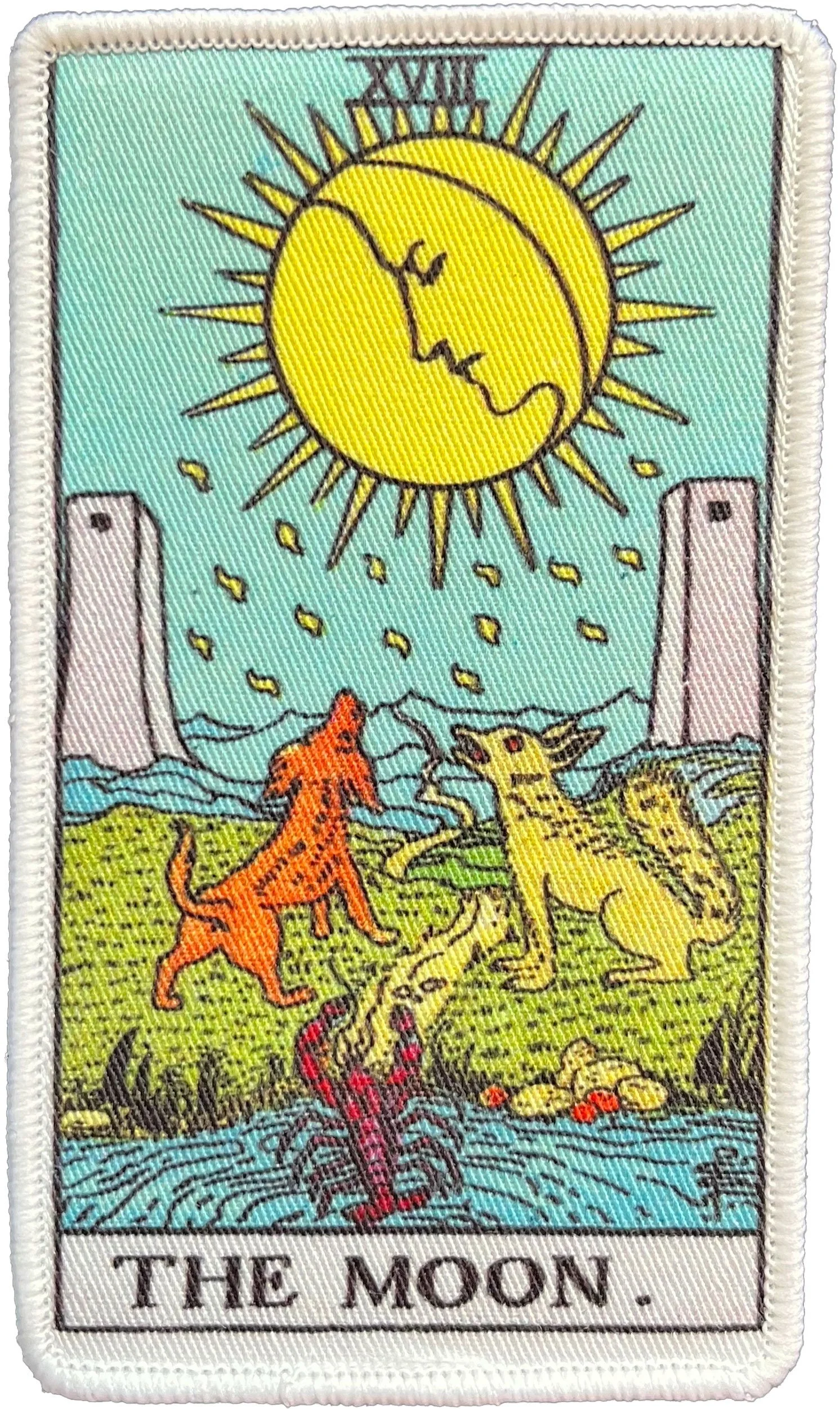 The Moon Tarot Patch