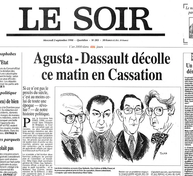 Agusta–Dassault Case - Le Soir