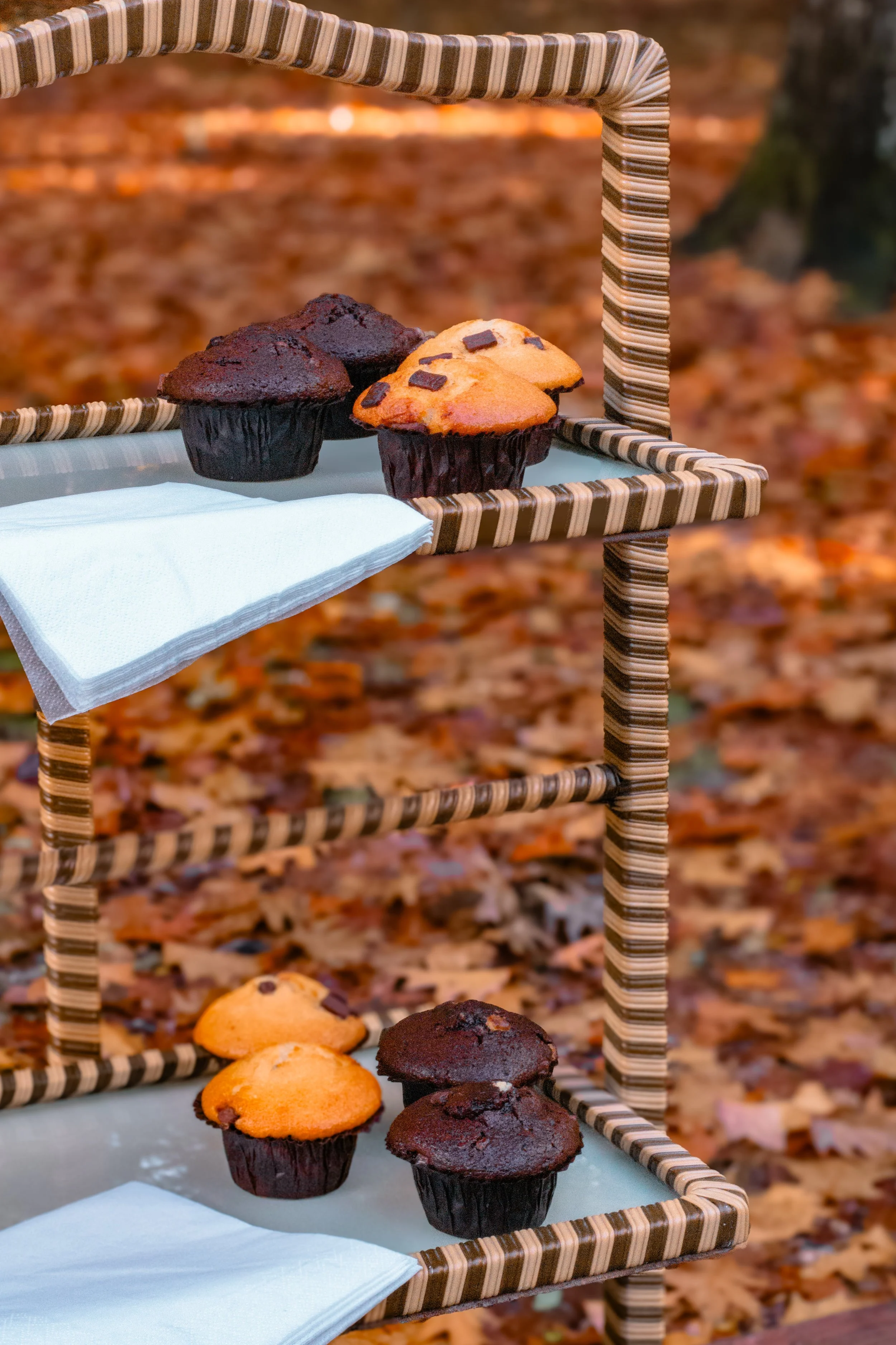 Boho Cupcake stand for hire - Mae & Maple