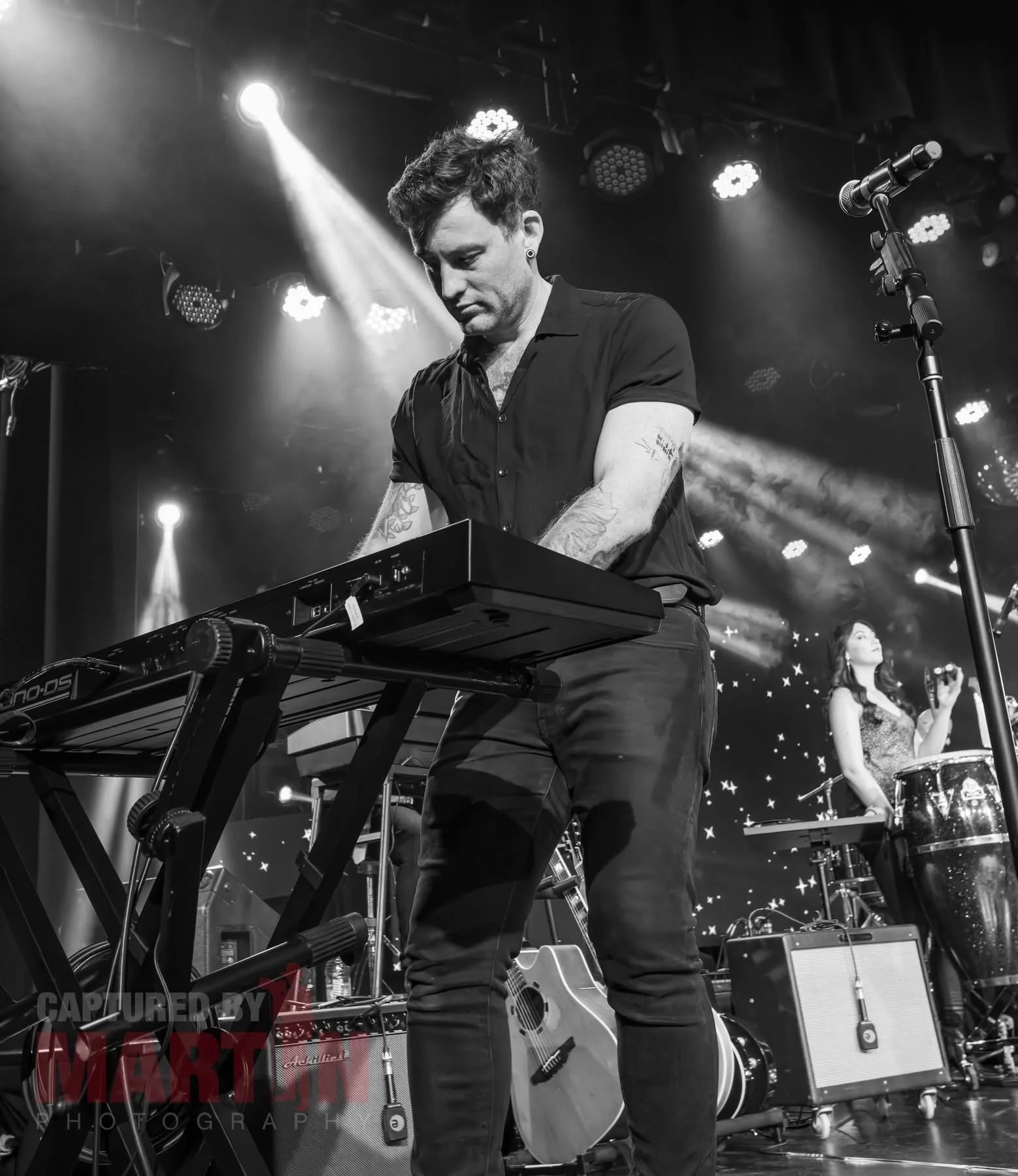 50th Anniversary tribute to the Little River Band; Nathan Barraclough on keyboards.