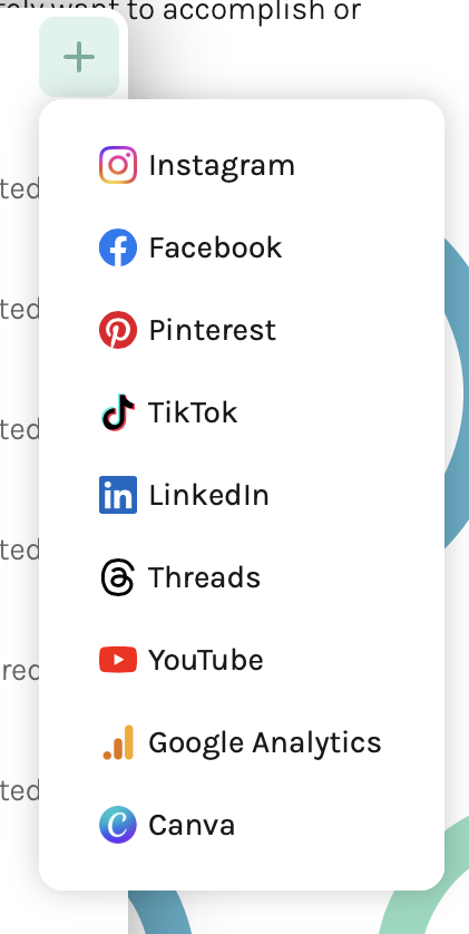 list of platform integrations with enji