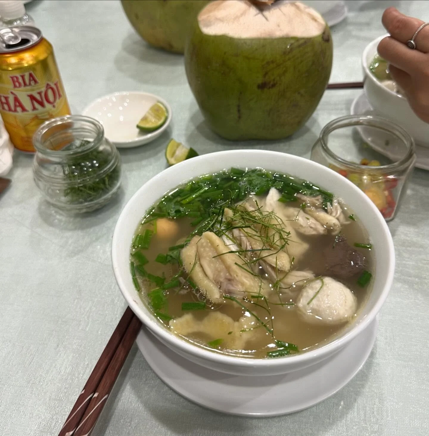 Hiii - if you&rsquo;re seeing this can you pls engage bc the algo hates us 💔

Pic of my fav chicken phở place in Hanoi to let u know that we will be open tomorrow (21/11)!!!

Huyền Hương Chicken Phở
📍20 Bao Khanh, Hoan Kiem District HANOI

(Save th